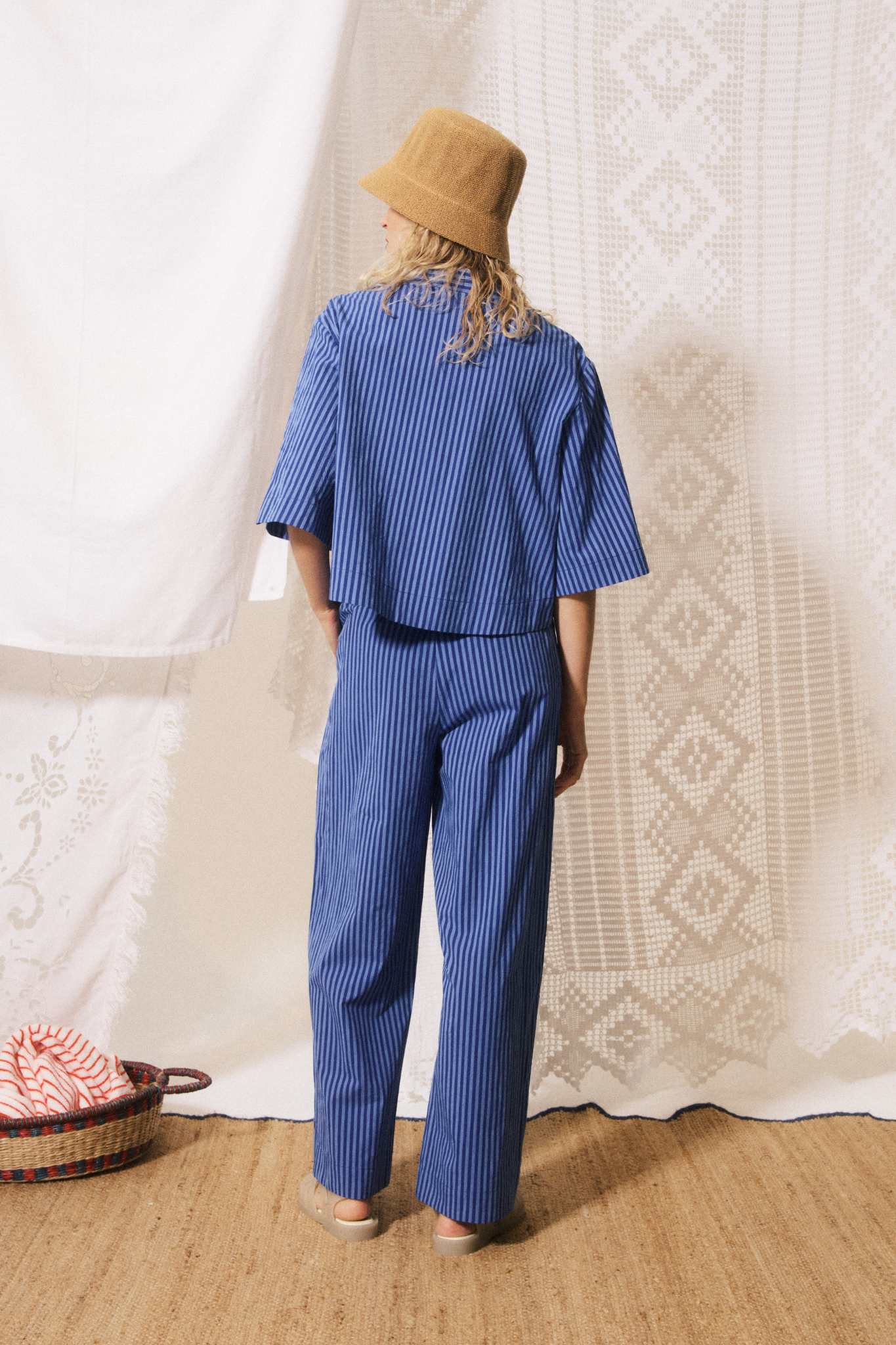 ANNA SHIRT - BLEU ELECTRIQUE