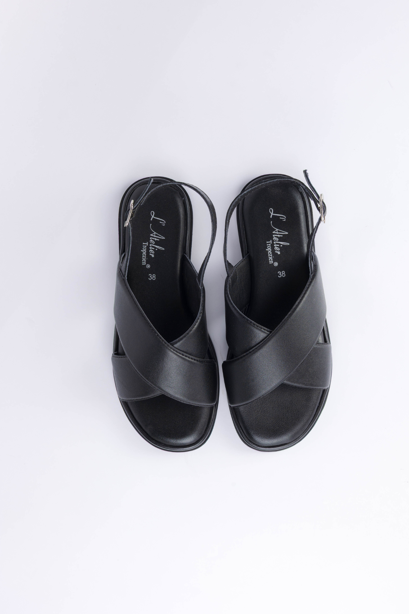LAURA SANDALS - BLACK