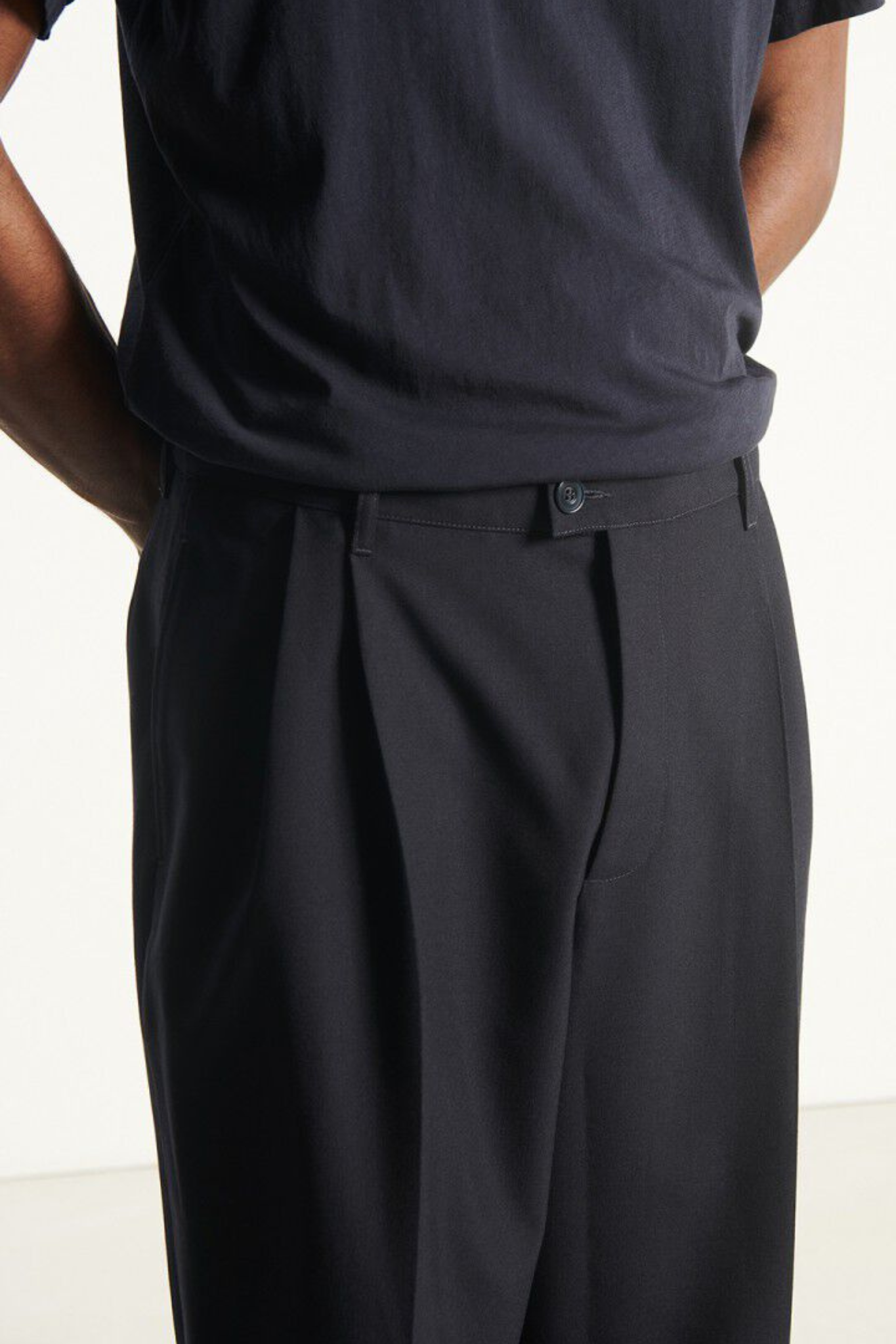 AYANY PANTS - NAVY