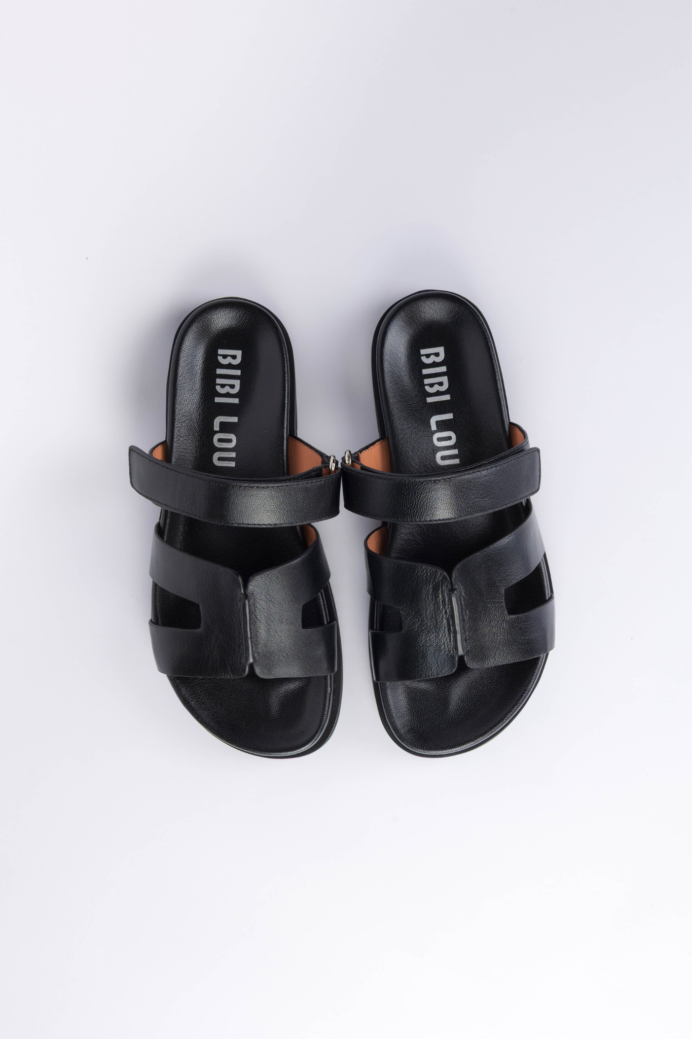 MINDY FLAT SANDALS - BLACK
