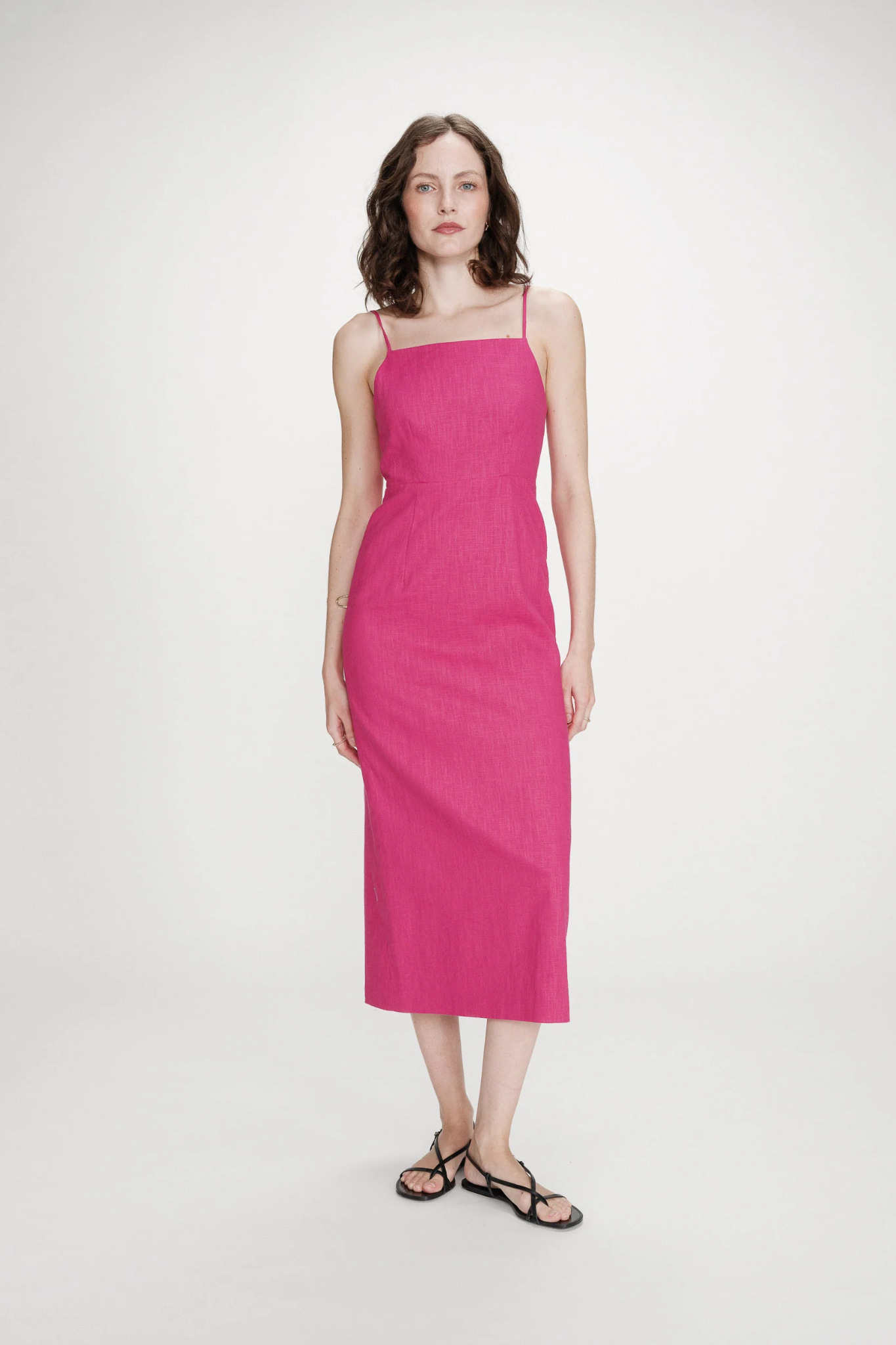 VERANYS DRESS - FUCHSIA