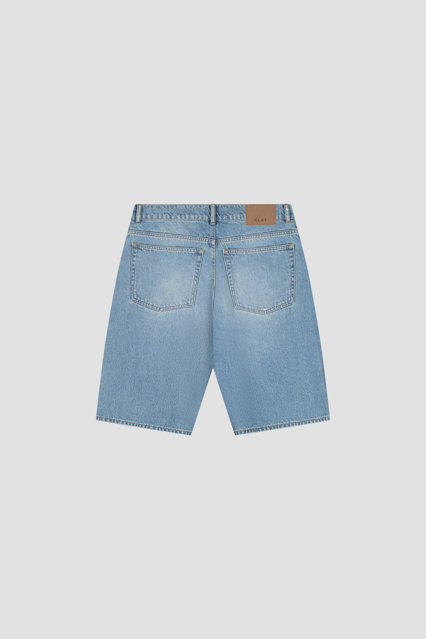 DENIM SHORTS - LIGHT INDIGO