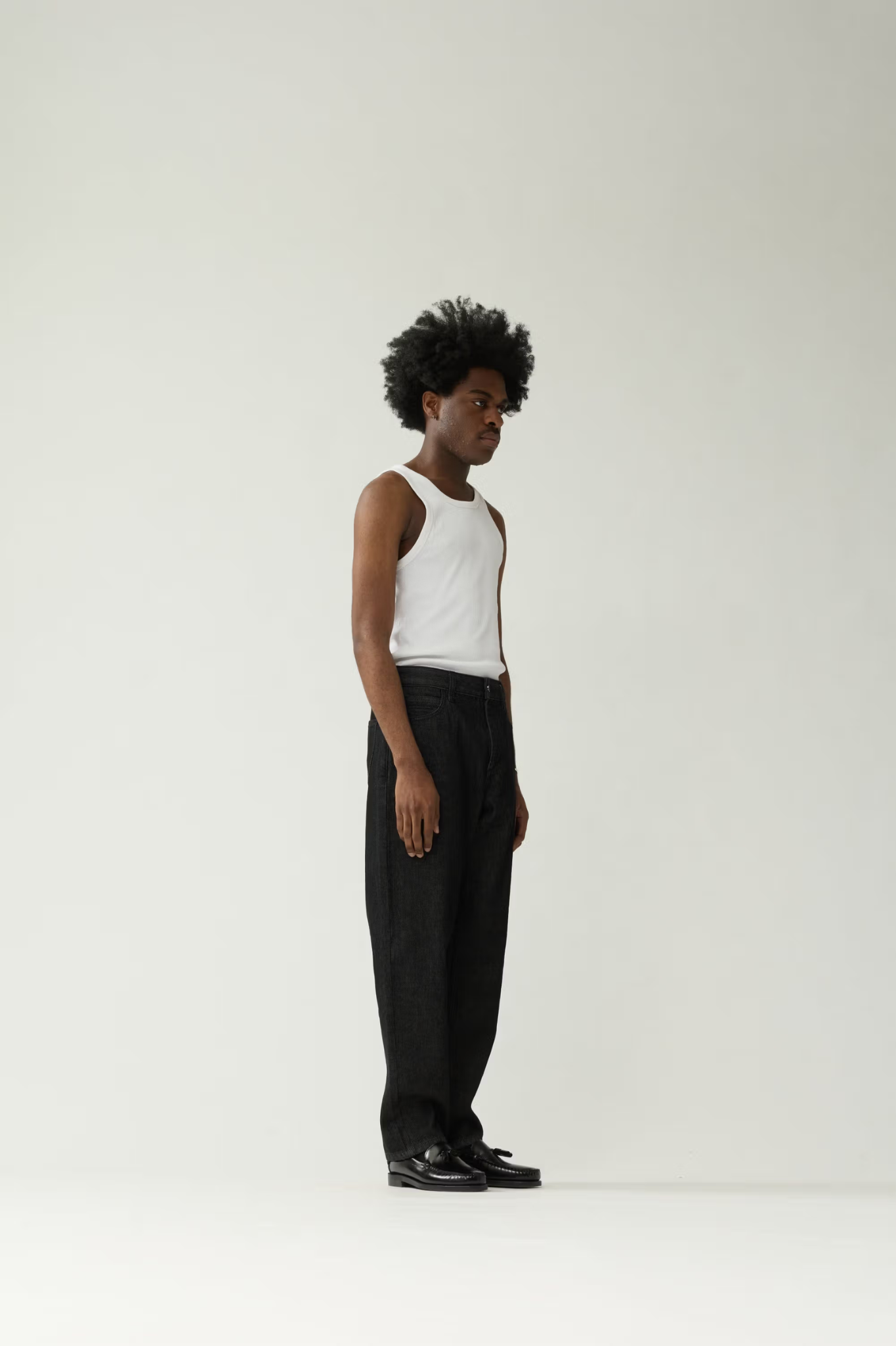 252 DENIM PANTS - BLACK