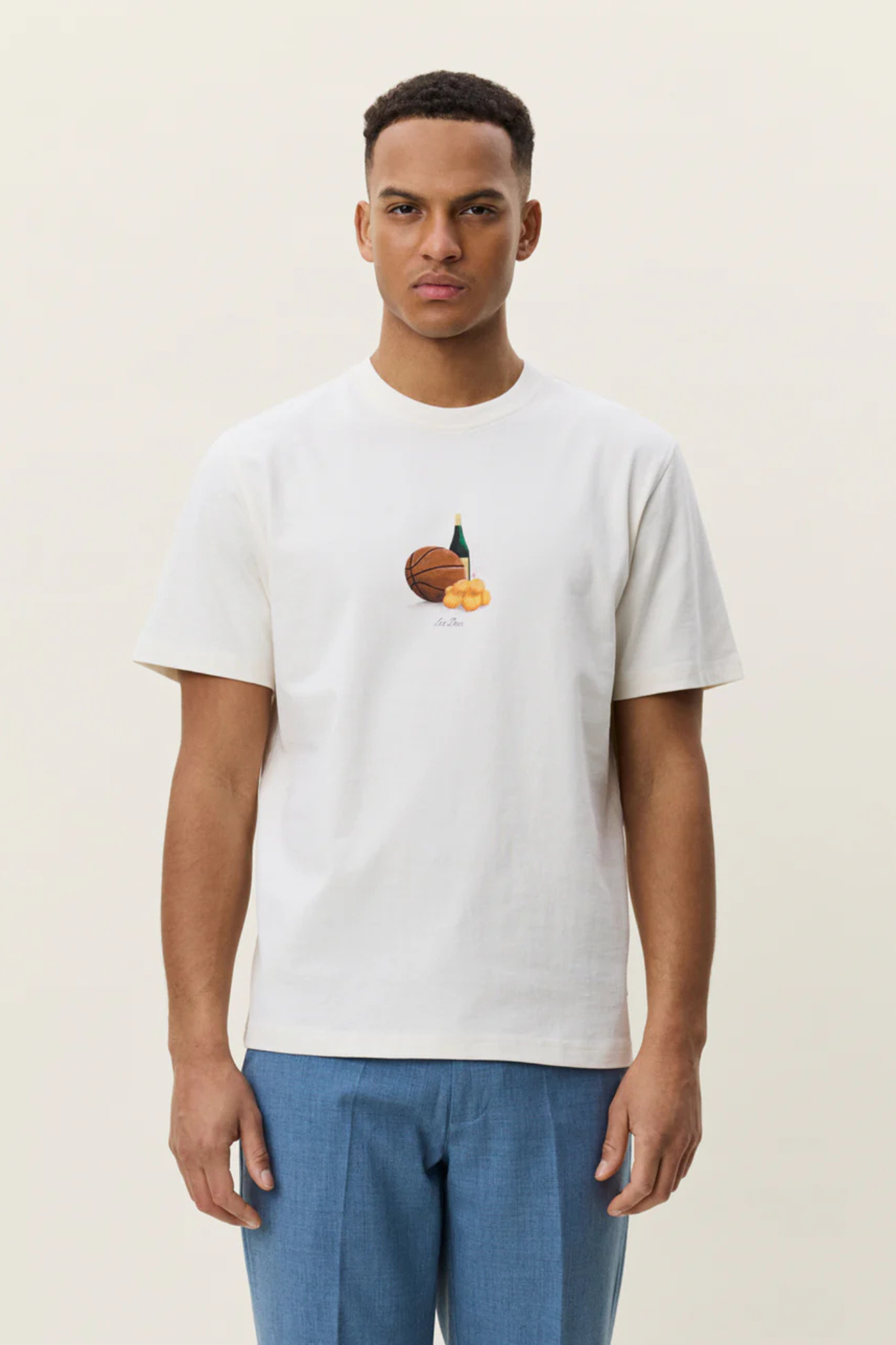 LEMONS T-SHIRT - EGGNOG WHITE
