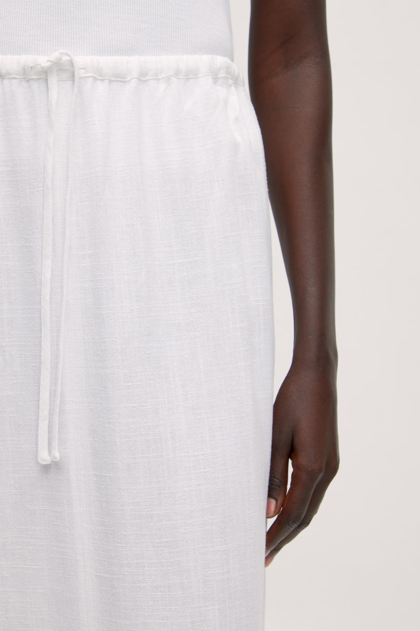 SHOSHA SKIRT - OPTIC WHITE