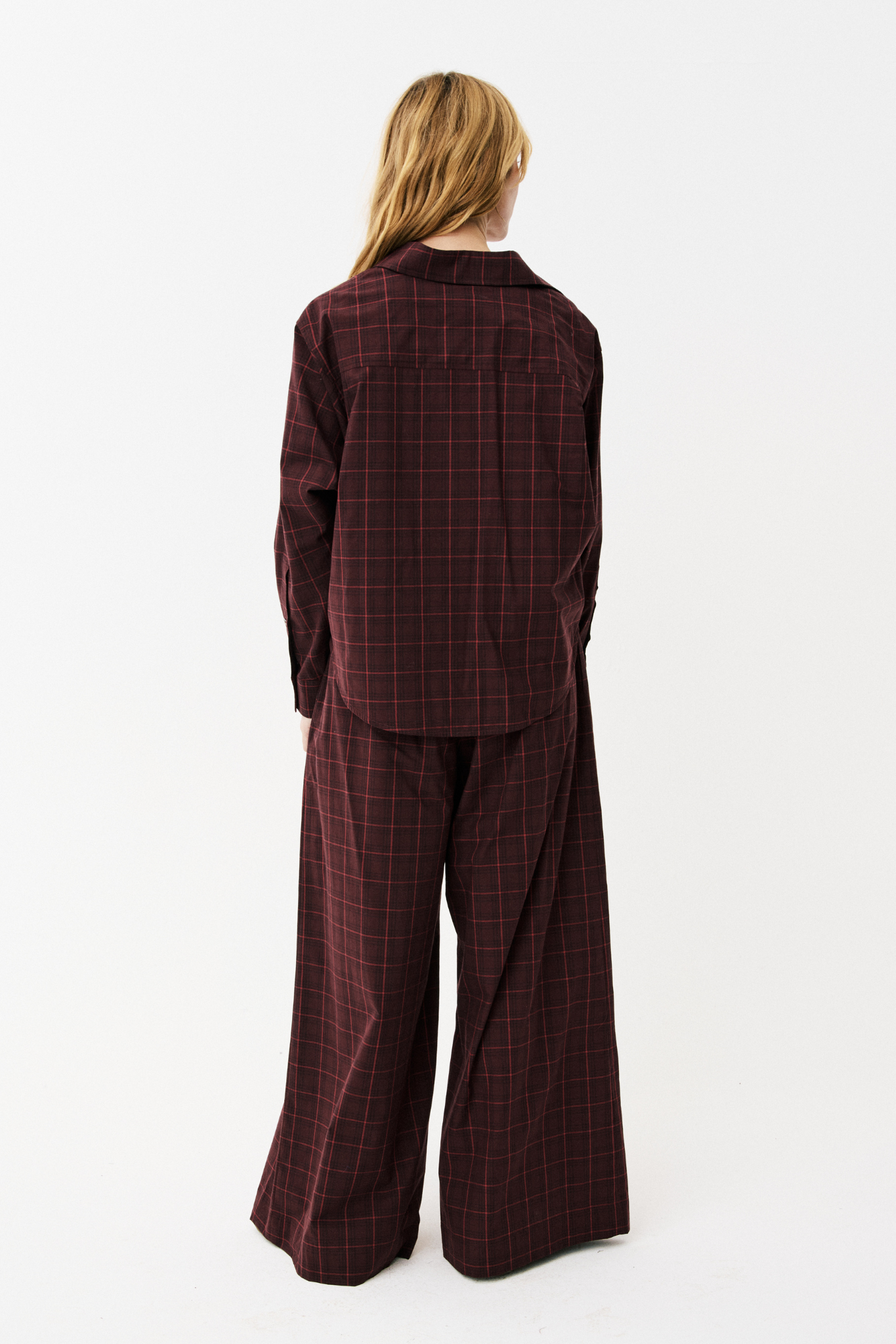 CHAIMAE SHIRT - BORDEAUX