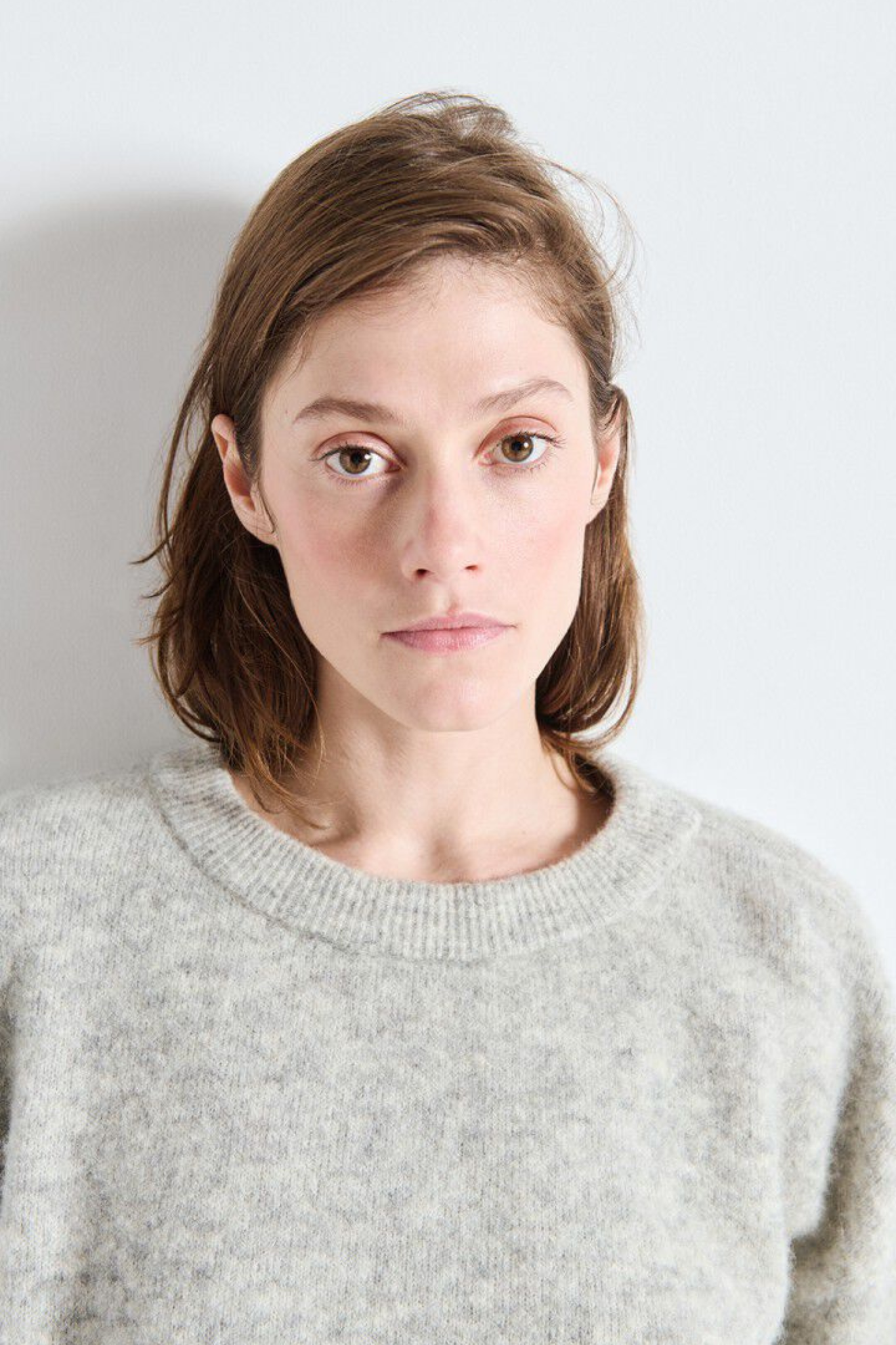 VITOW KNIT - LIGHT GREY MELANGE