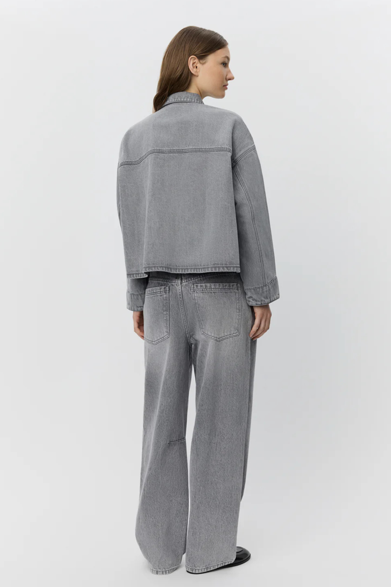 AMAYA JACKET - STONE GREY