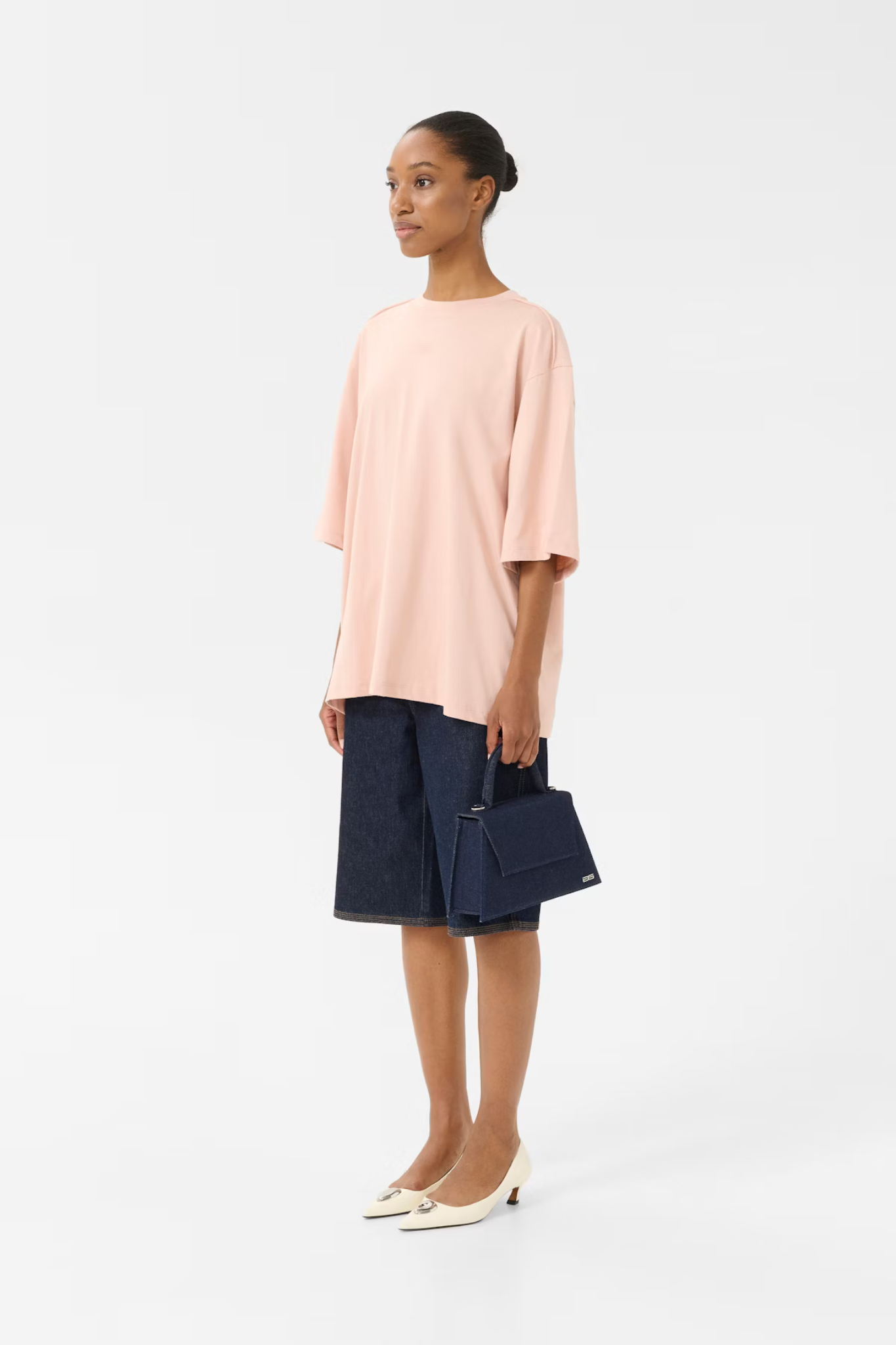 ANVI TEE - ROSE DUST