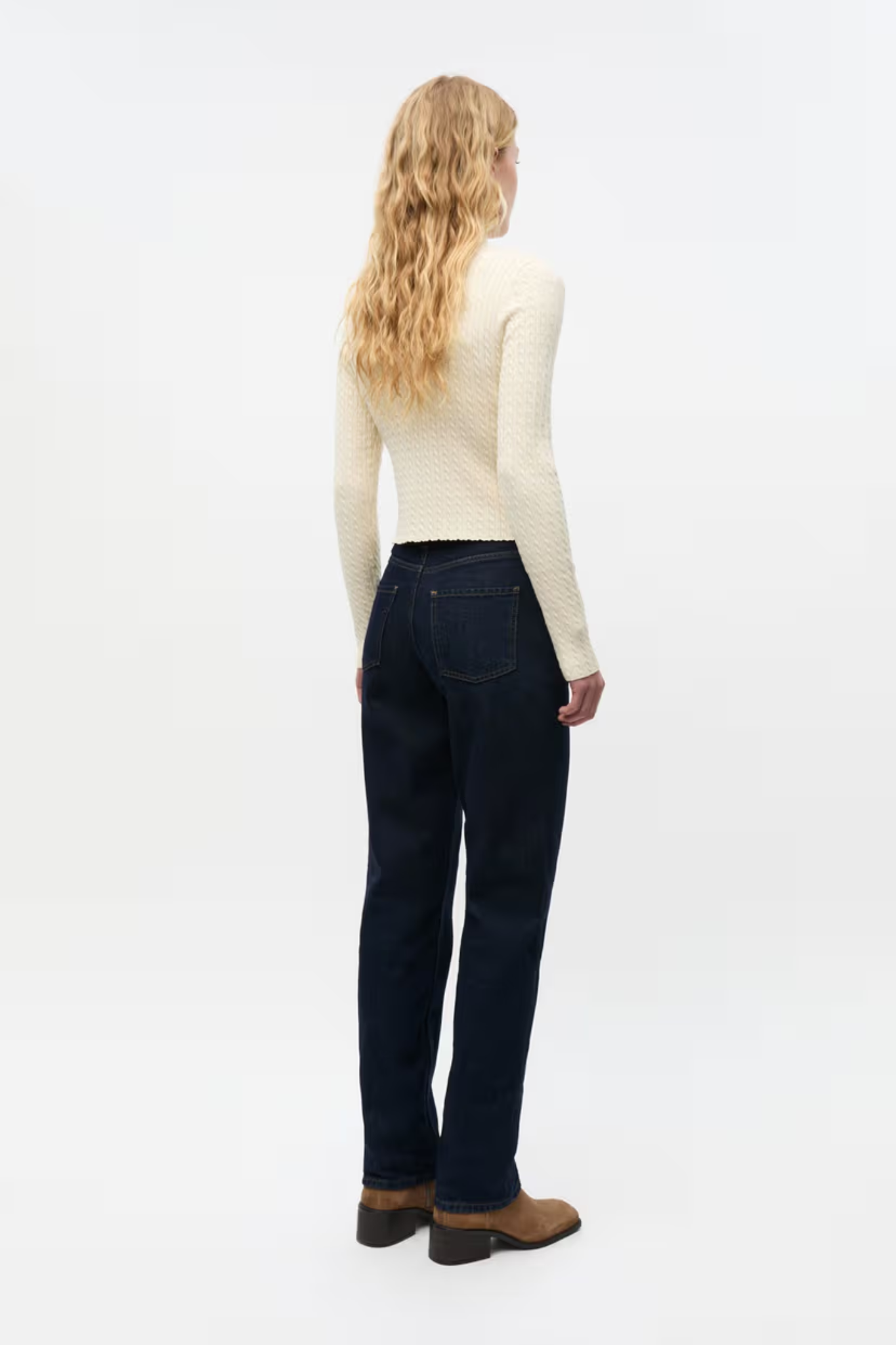 TAYLOR LS KNIT - GARDENIA