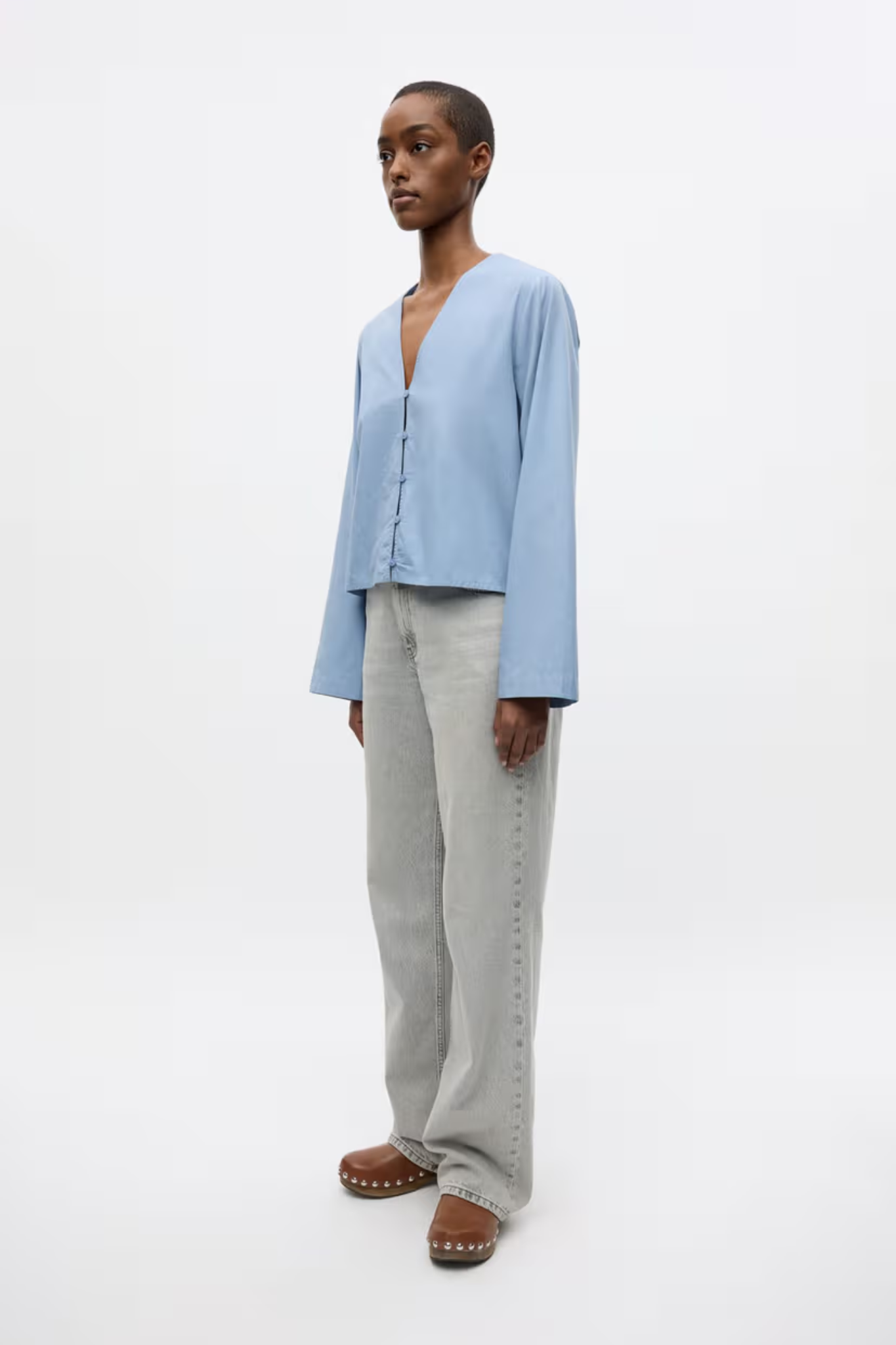 ENBREE JEANS - LIGHT GREY BLEACH