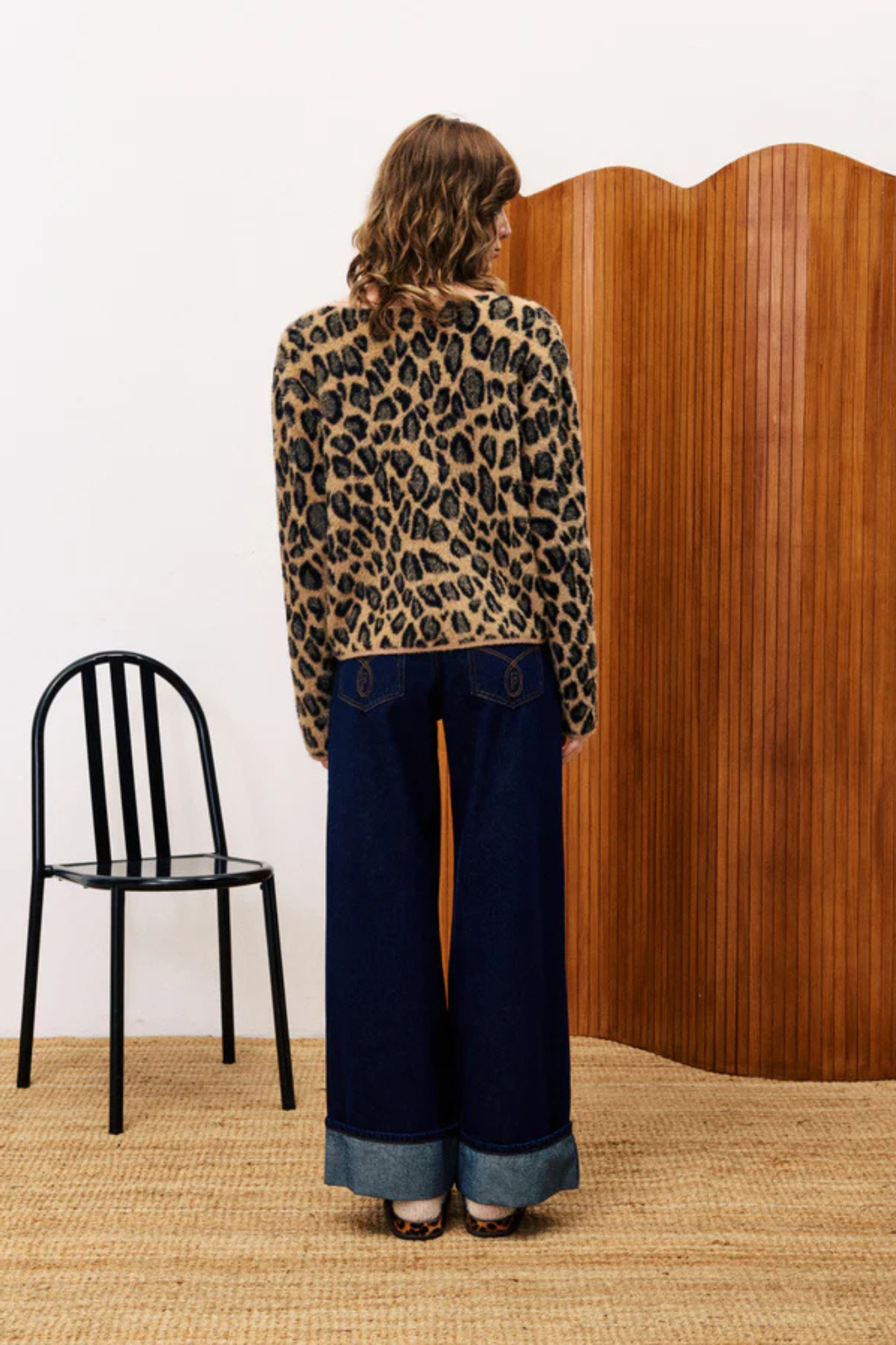BEGONIA CARDIGAN - LEOPARD