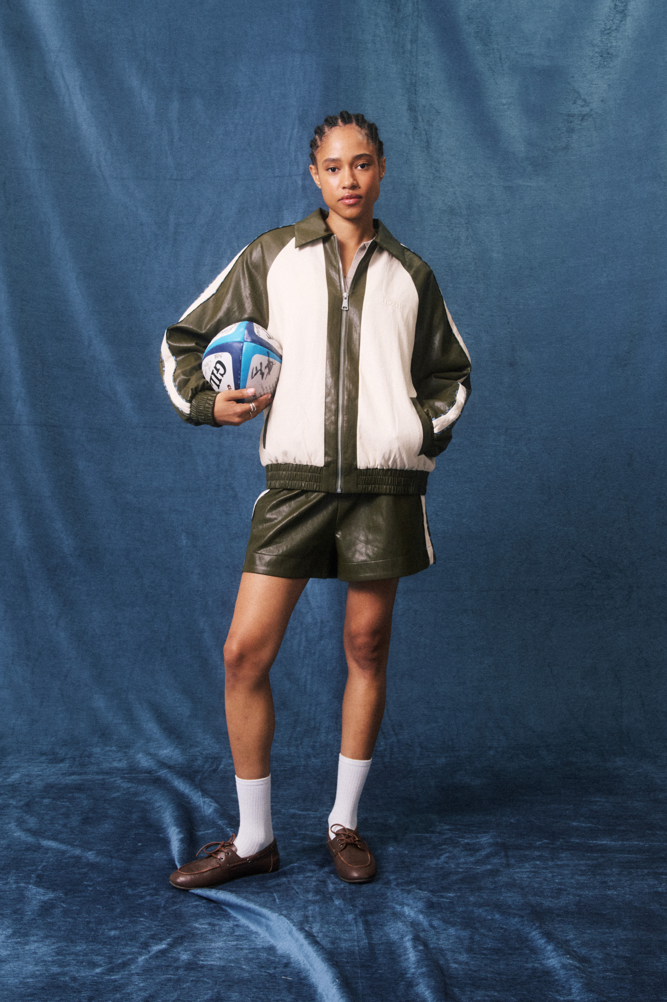 ALTHEA BOMBER JACKET - KAKI