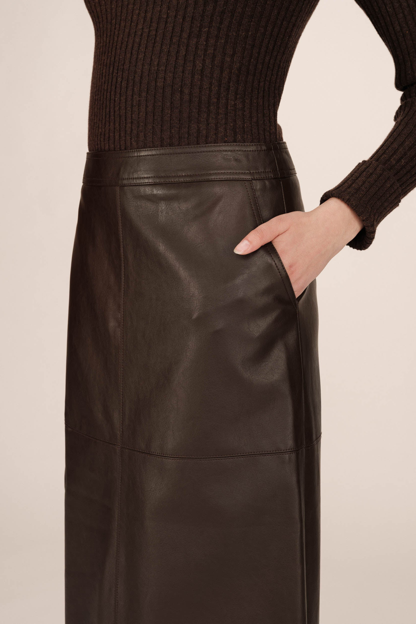 SIRENE SKIRT - CHOCOLAT
