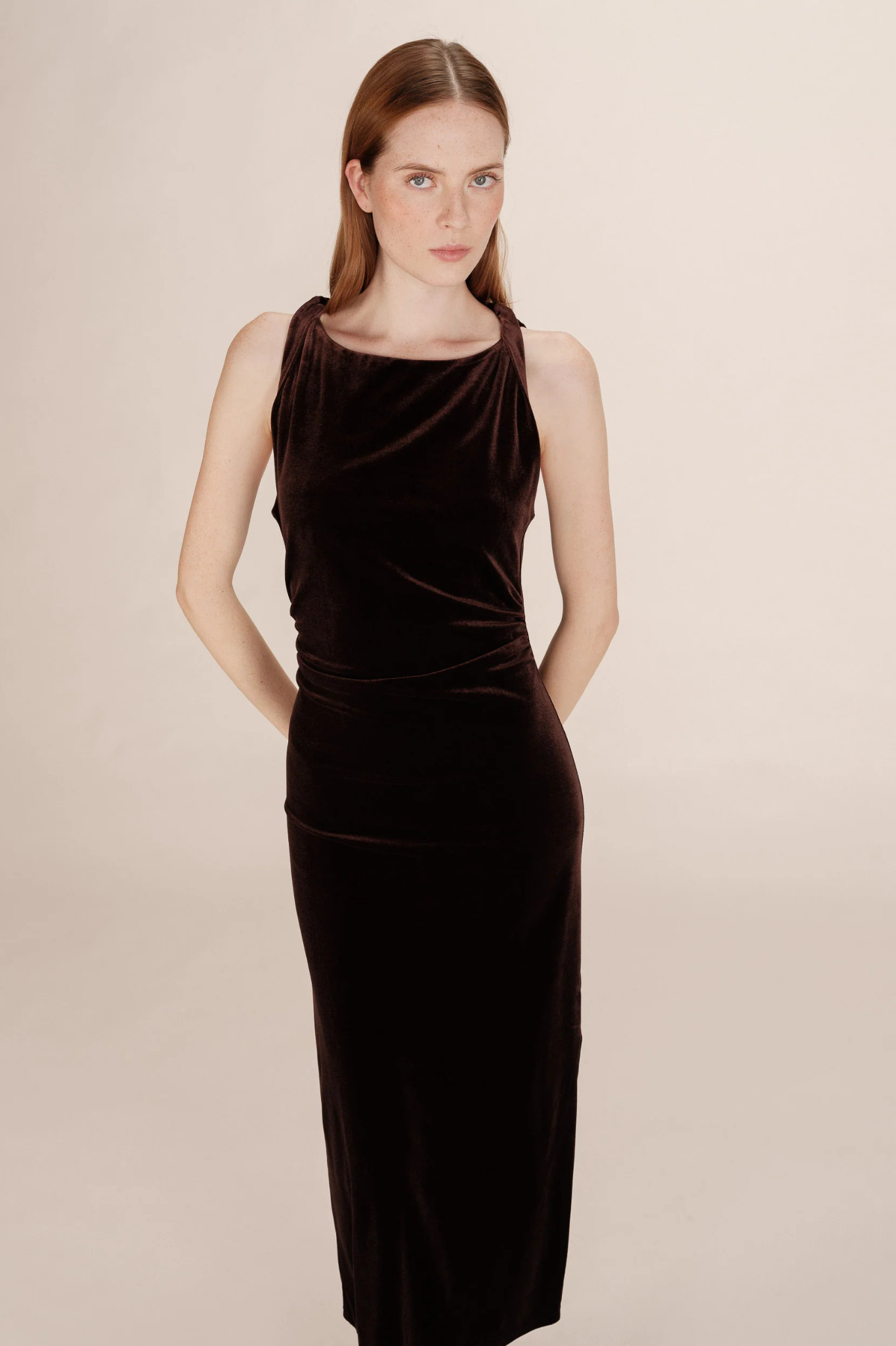 TIVOLI DRESS - CHOCOLAT