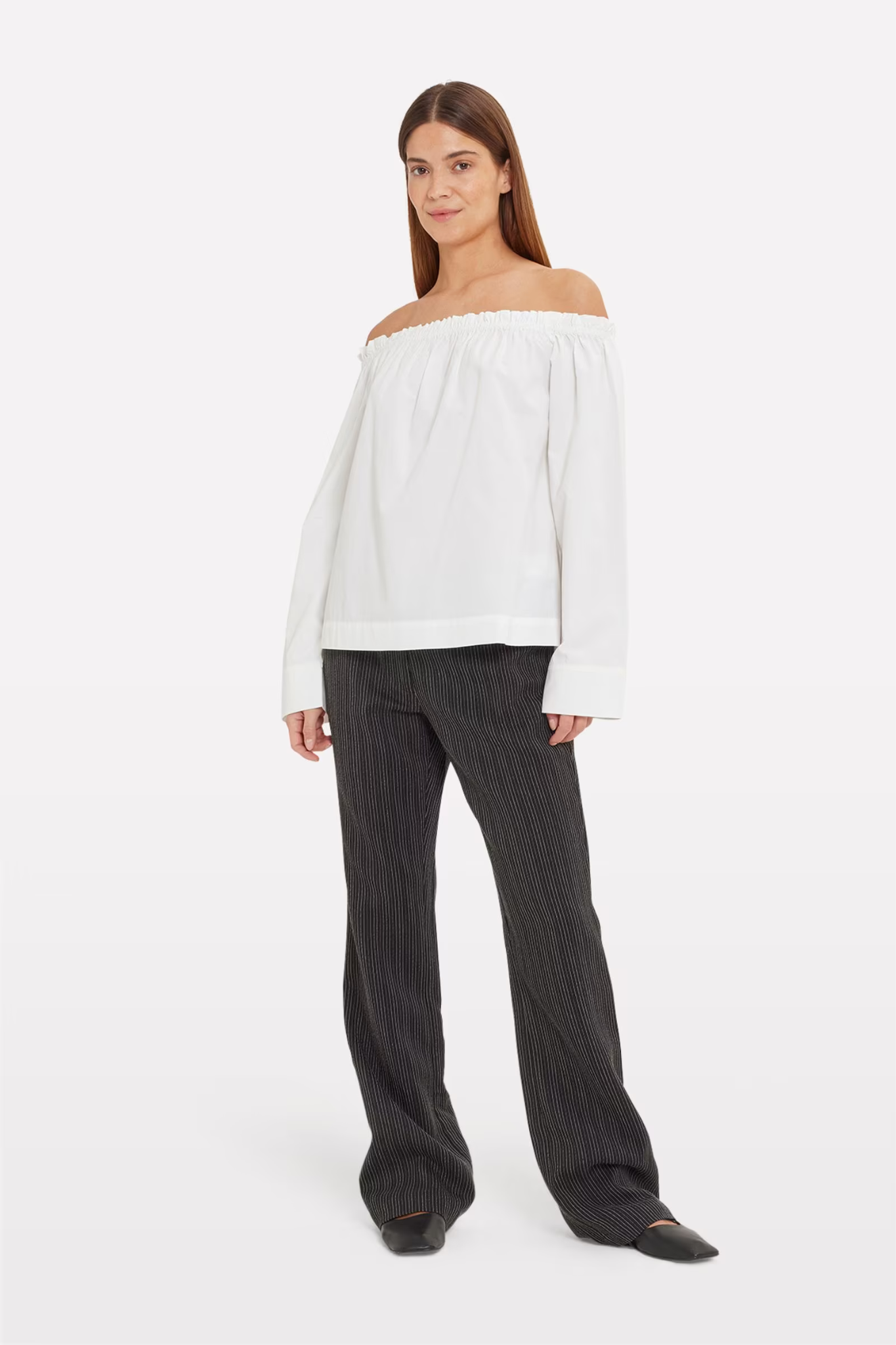 ENHARRIET LS TOP - WHITE