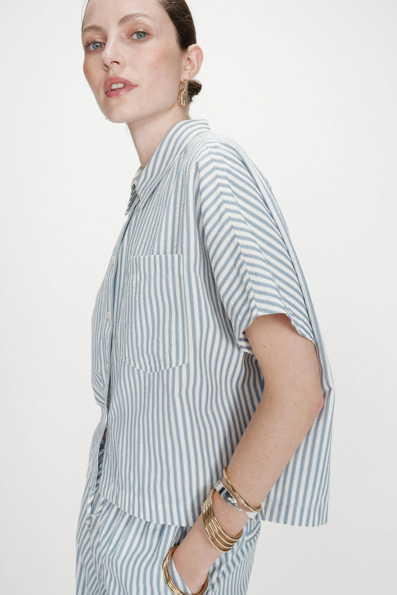 VERCIA SHIRT - BLUEBERRY