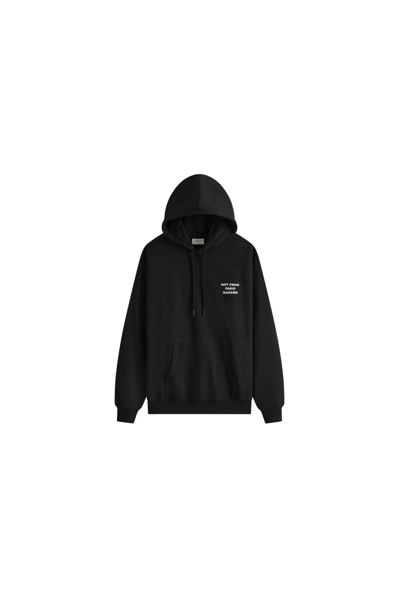 LE HOODIE SLOGAN - BLACK
