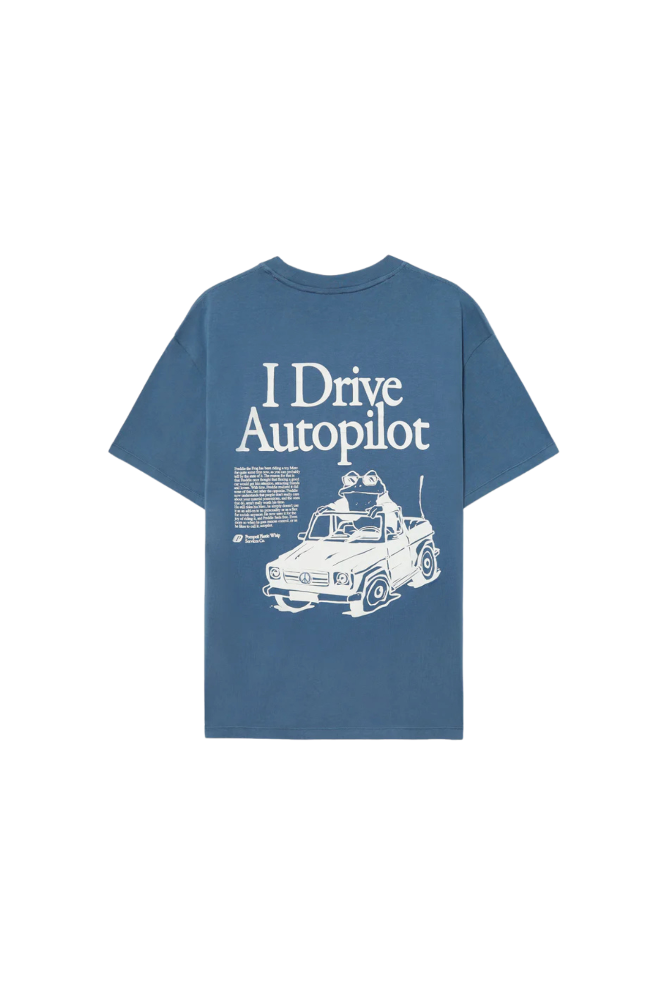 AUTOPILOT T-SHIRT - STEEL BLUE