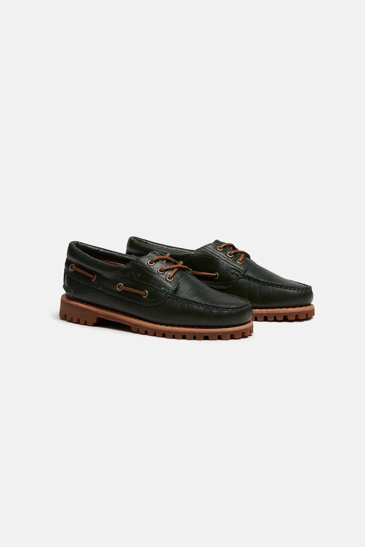 BOAT WOMEN SHOES - DARK GREEN