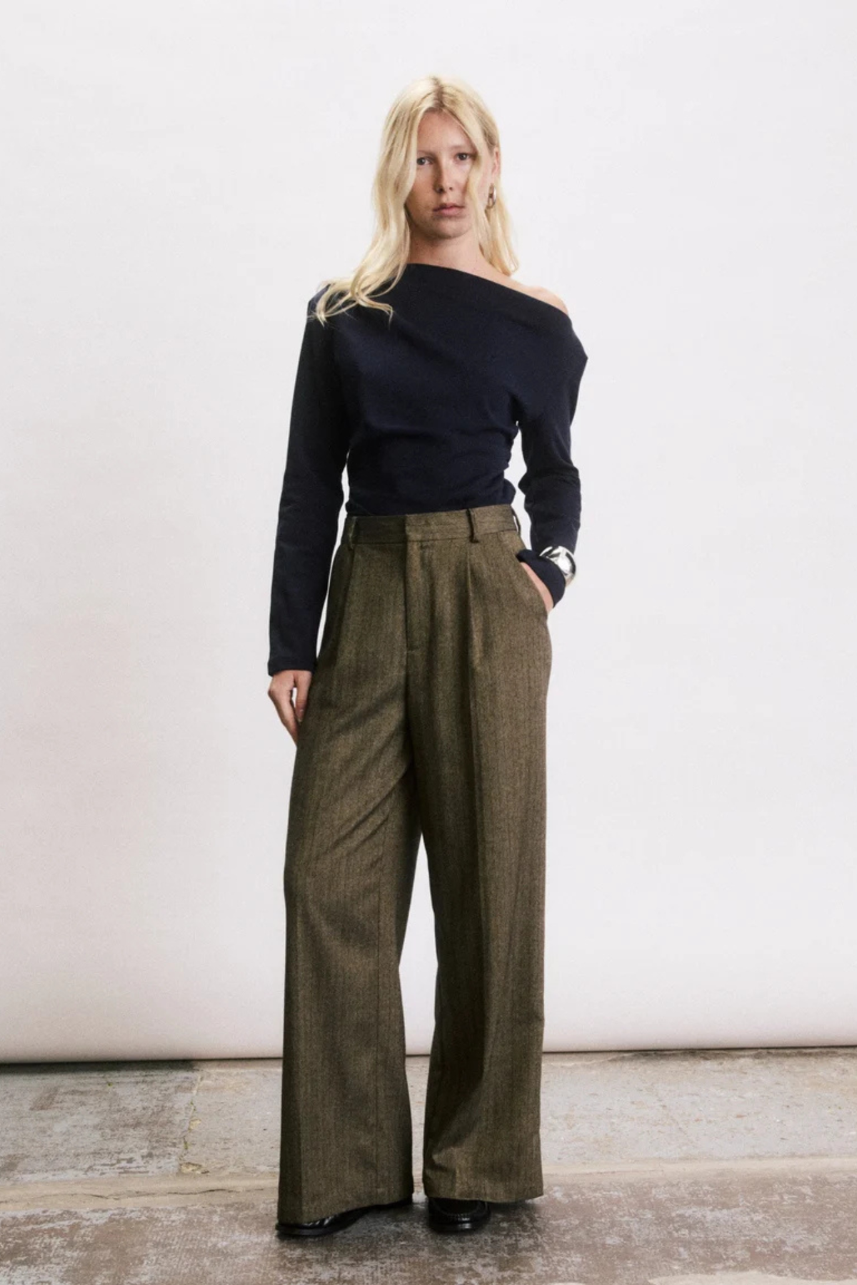BLAKE TOP - NAVY BLUE