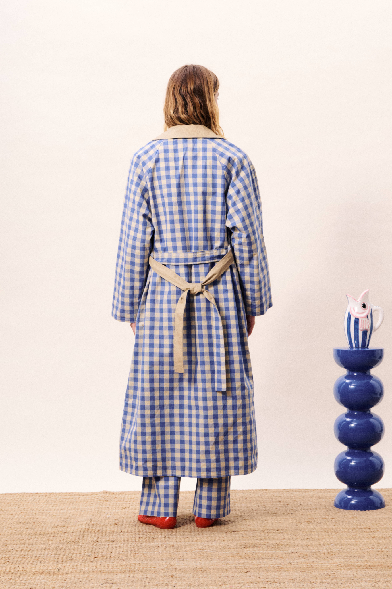 POCAHONTAS COAT - AZURE BLUE