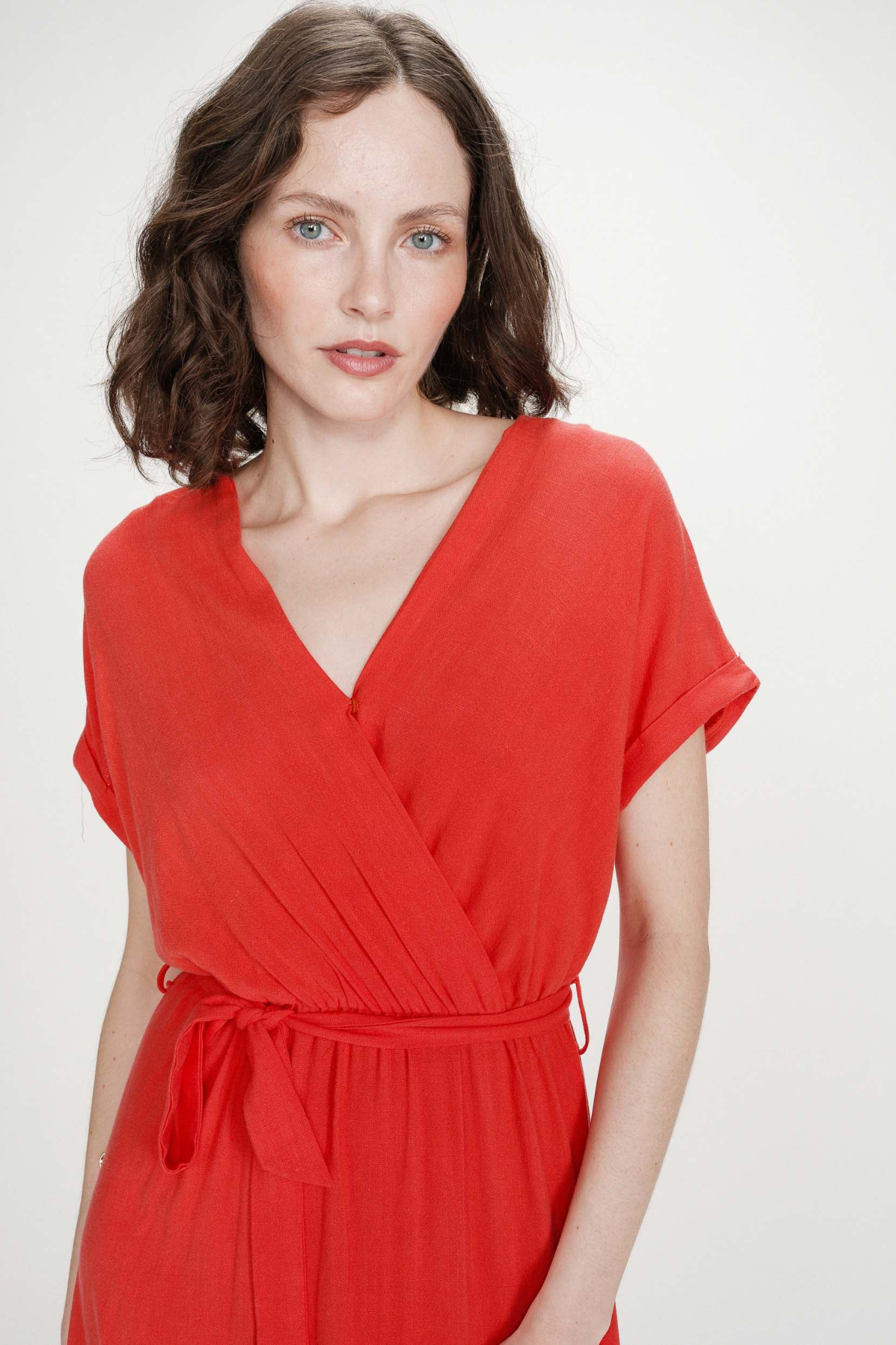 POLLEN DRESS - SANGUINE