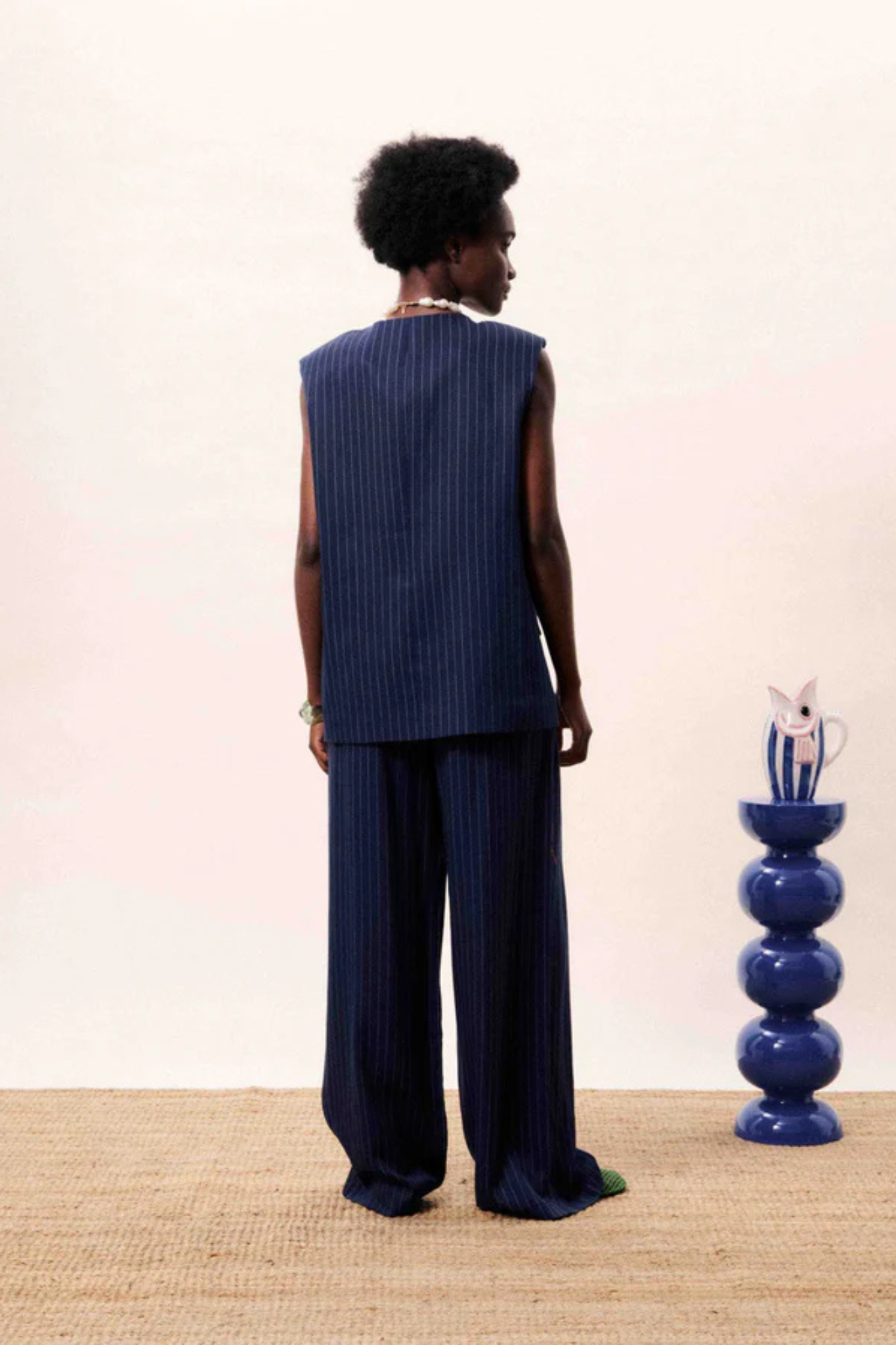 TORREA PANTS - NAVY BLUE