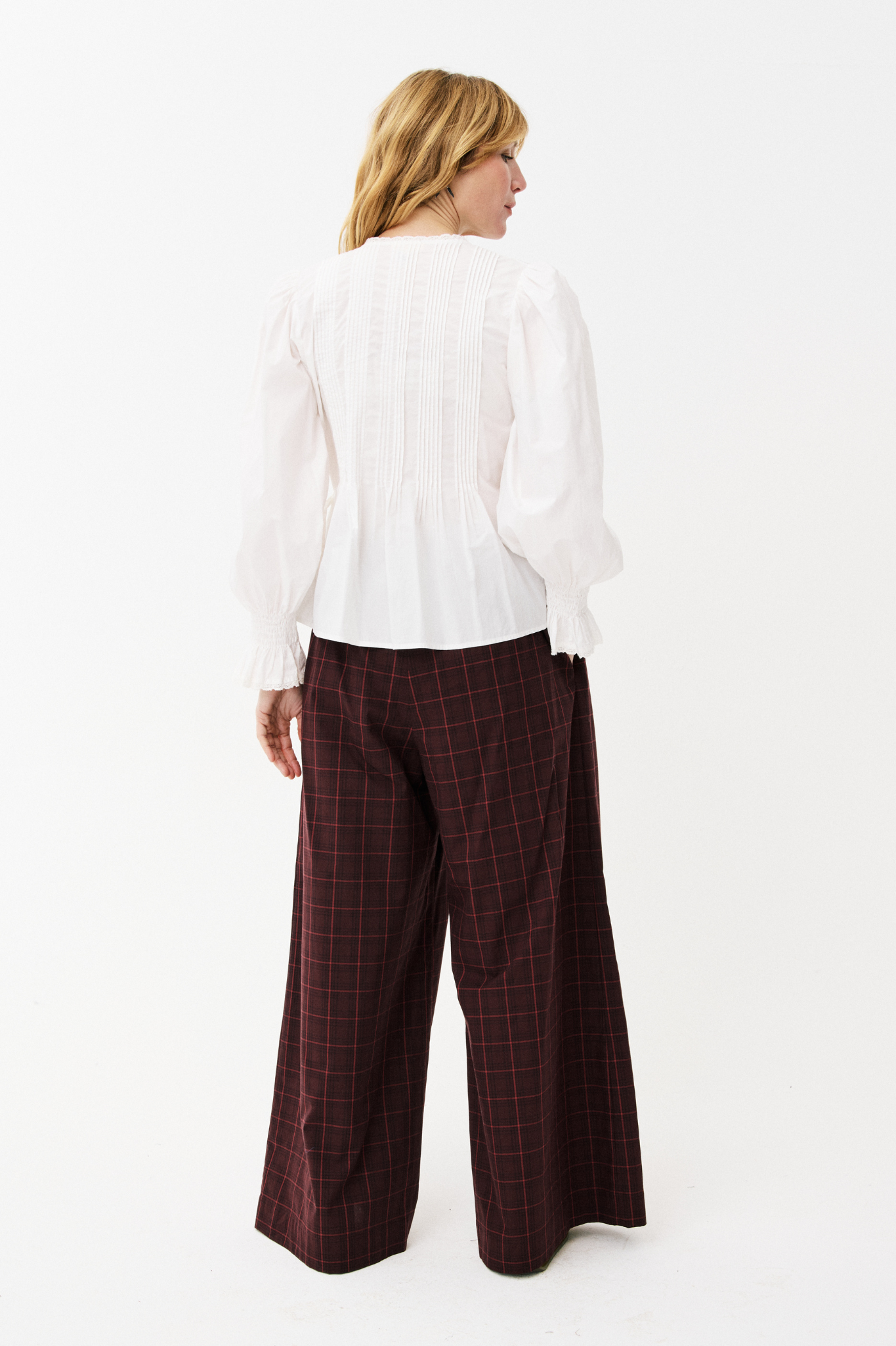 ANISE PANTS - BORDEAUX
