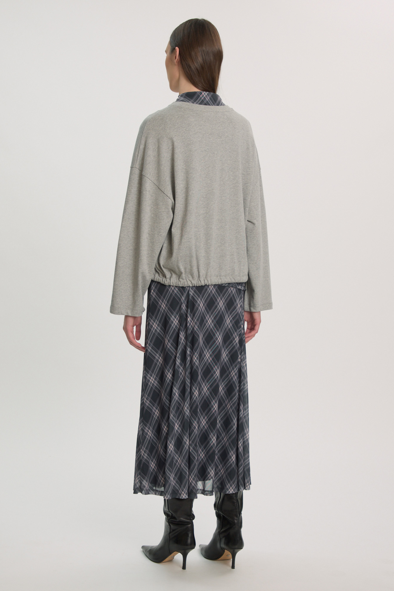ILSE LONGSLEEVE - GREY MELANGE
