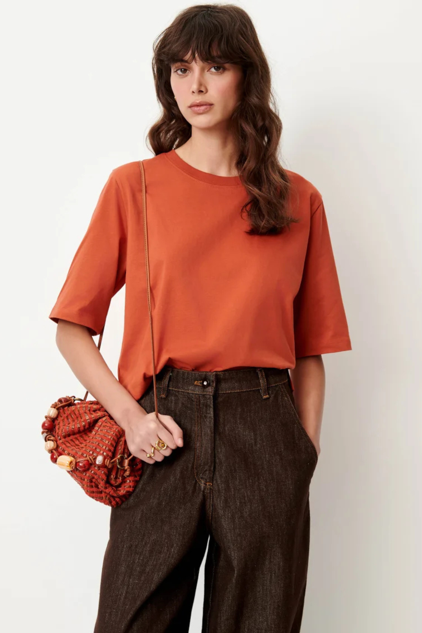 SERGE T-SHIRT - RED MUSE