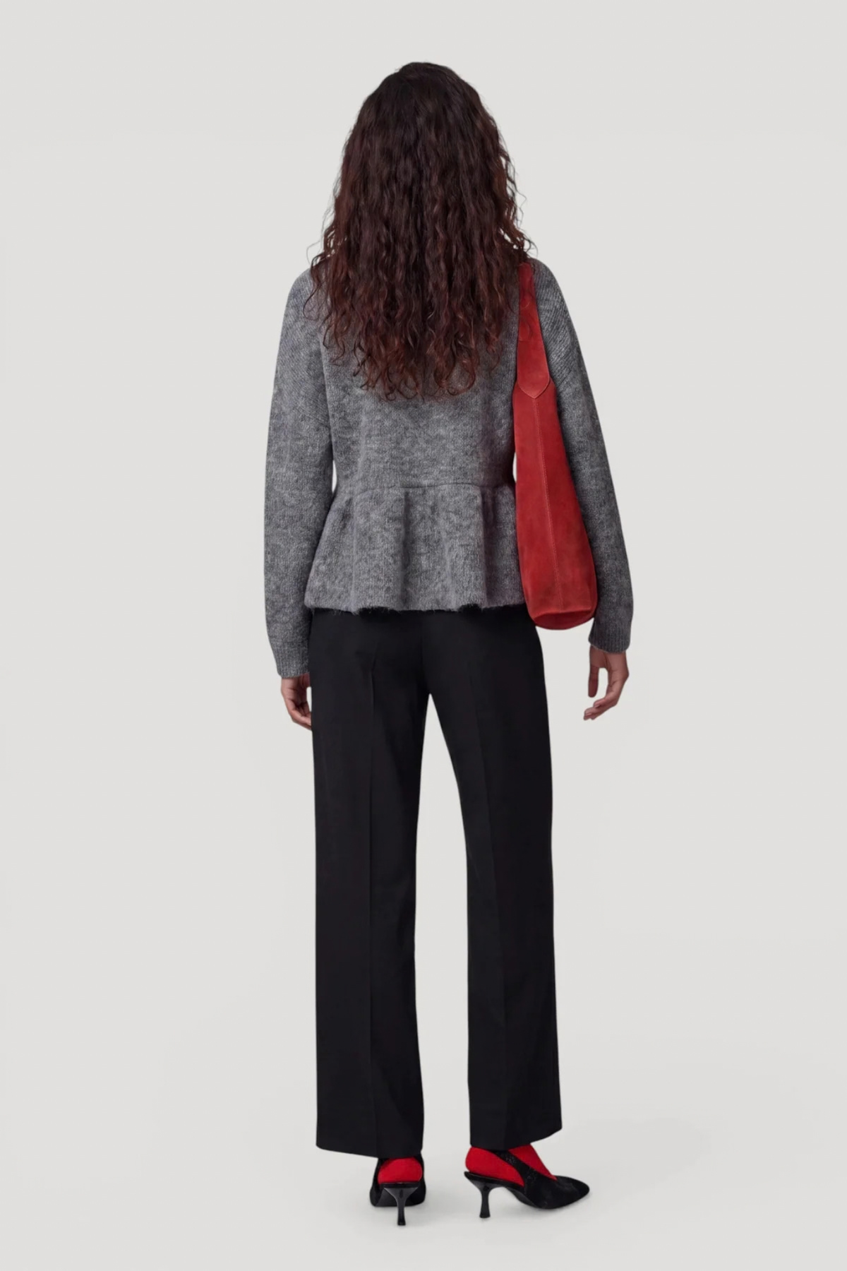 LICIA JUMPER - GREY MELANGE