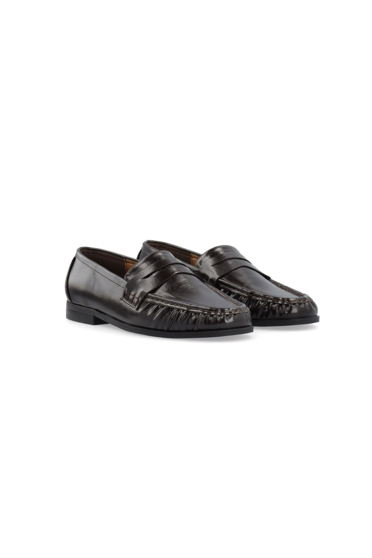 CARMA PENNY LOAFER SHOES - BROWN PRATIA