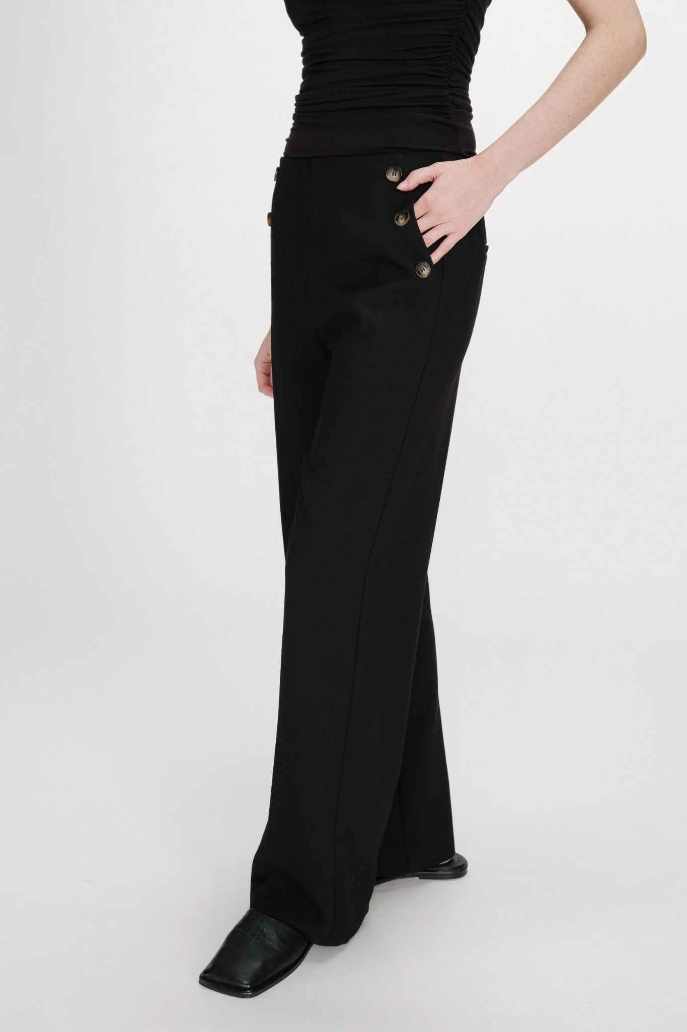 VALIGNY PANTS - BLACK