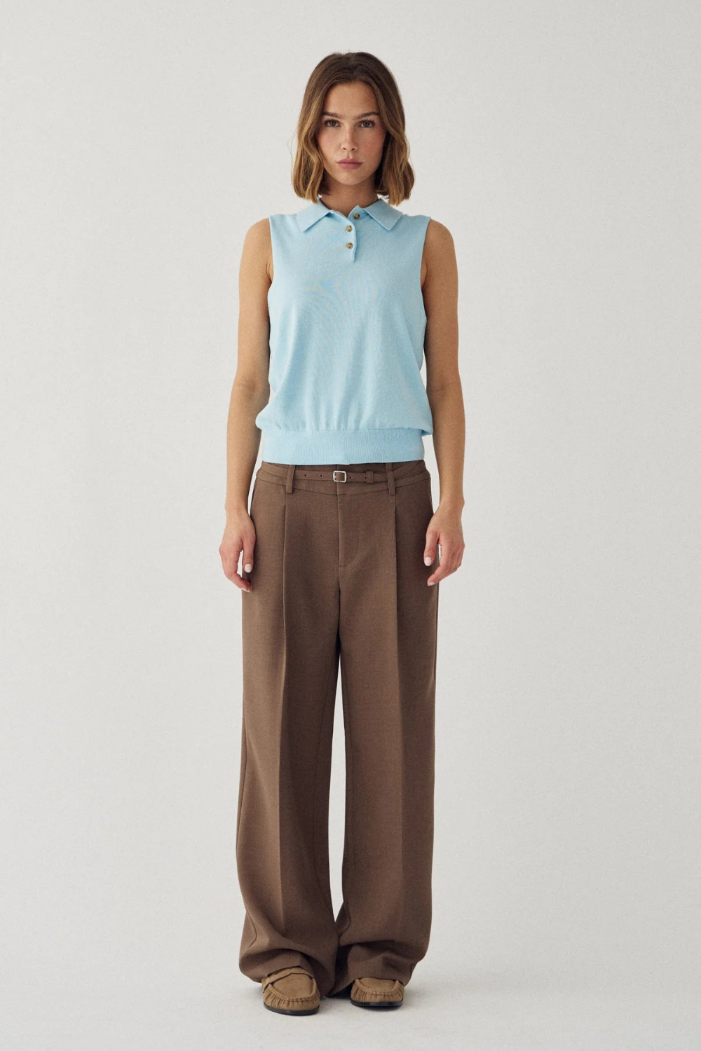 MAXINE SL KNIT - AIR BLUE
