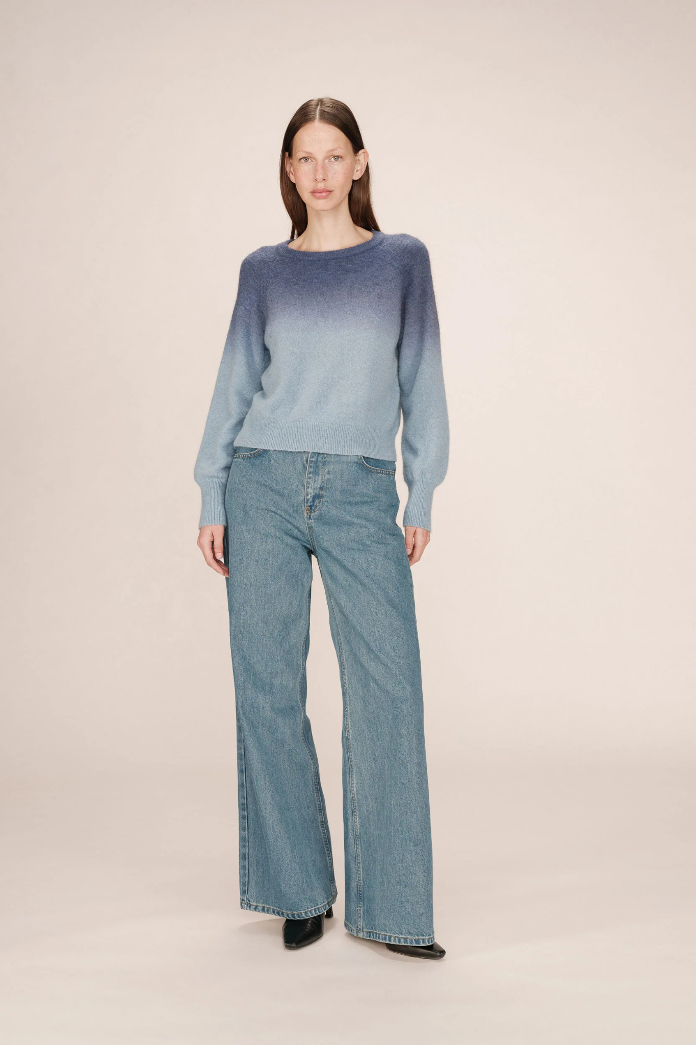 SACRAMENTO SWEATER - BLUE DENIM