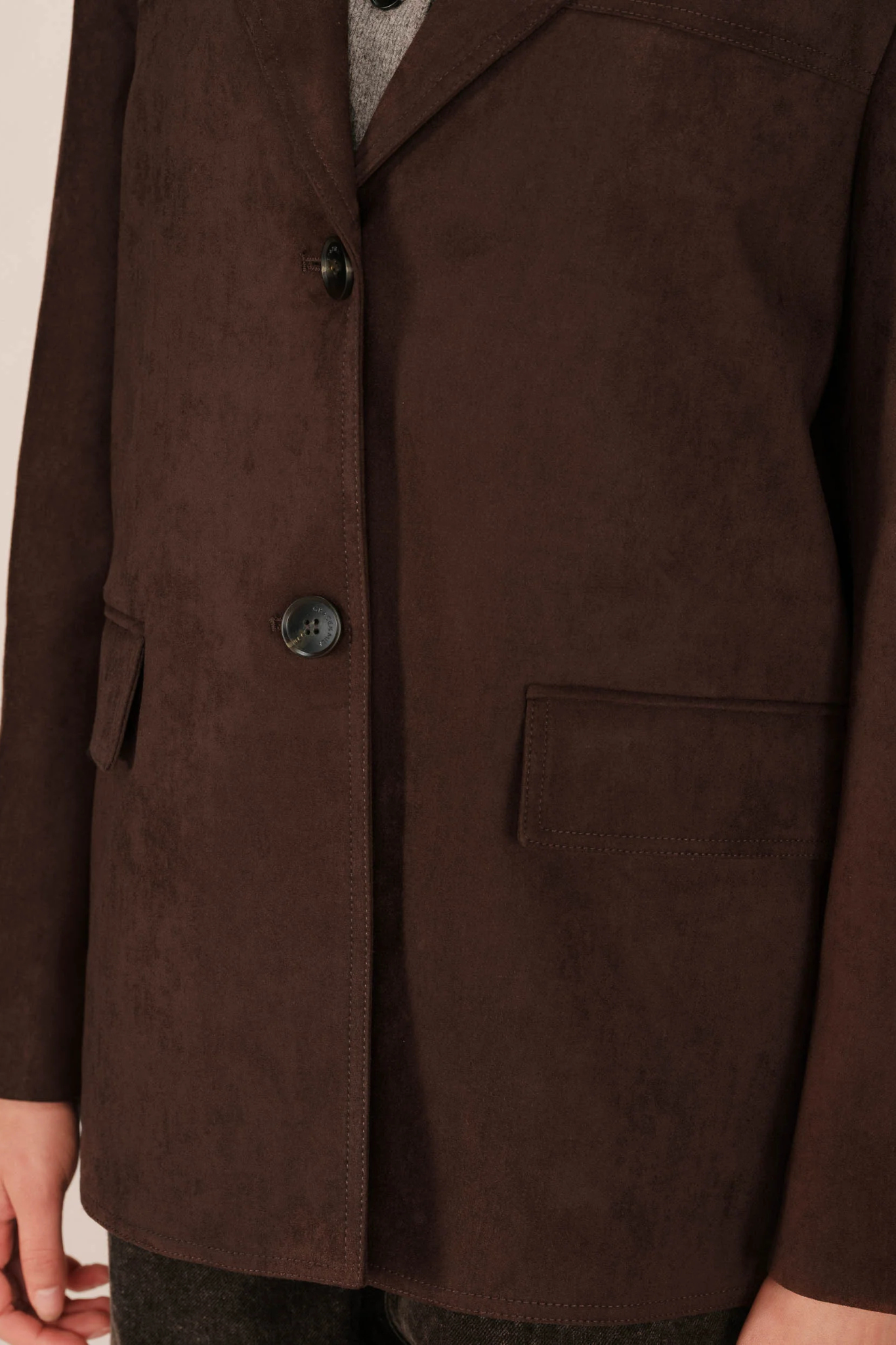 SHANNON JAKET - CHOCOLAT