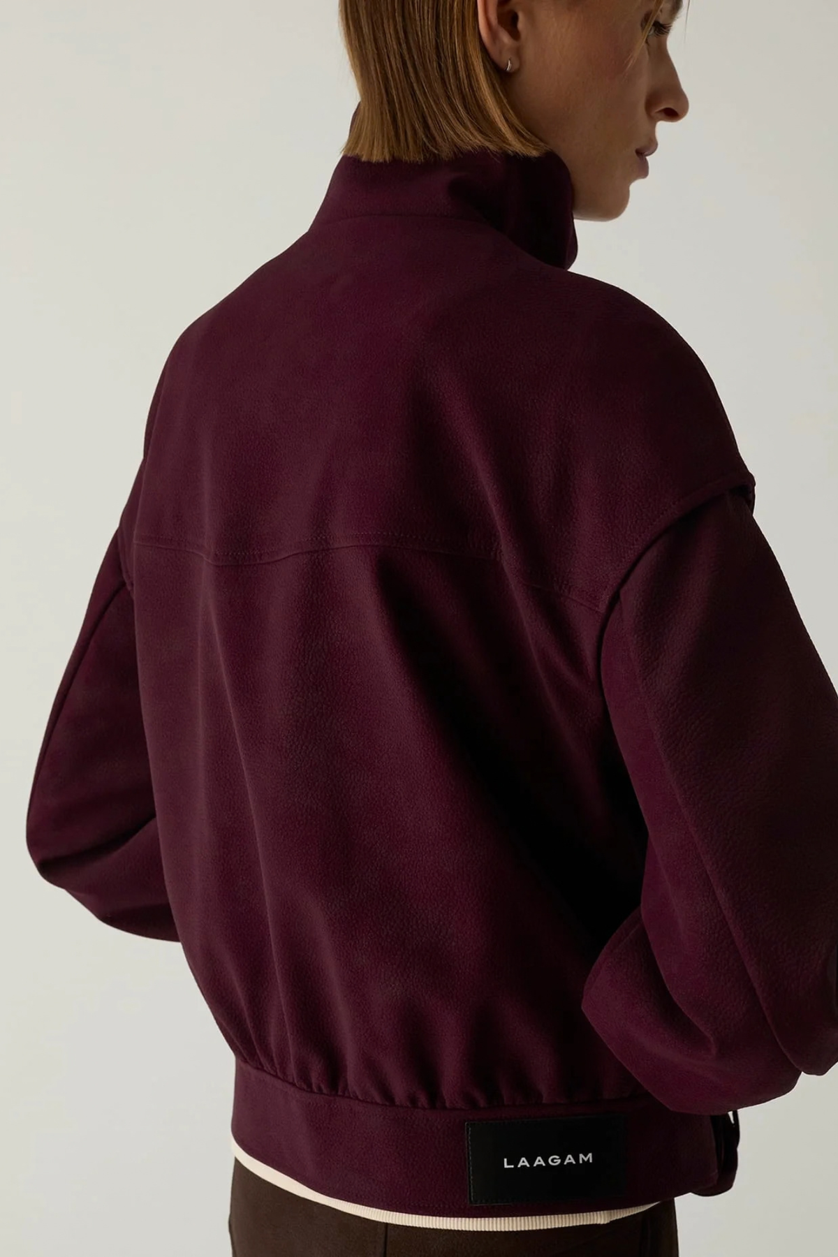 SIGNY BOMBER JACKET - BORDAUX