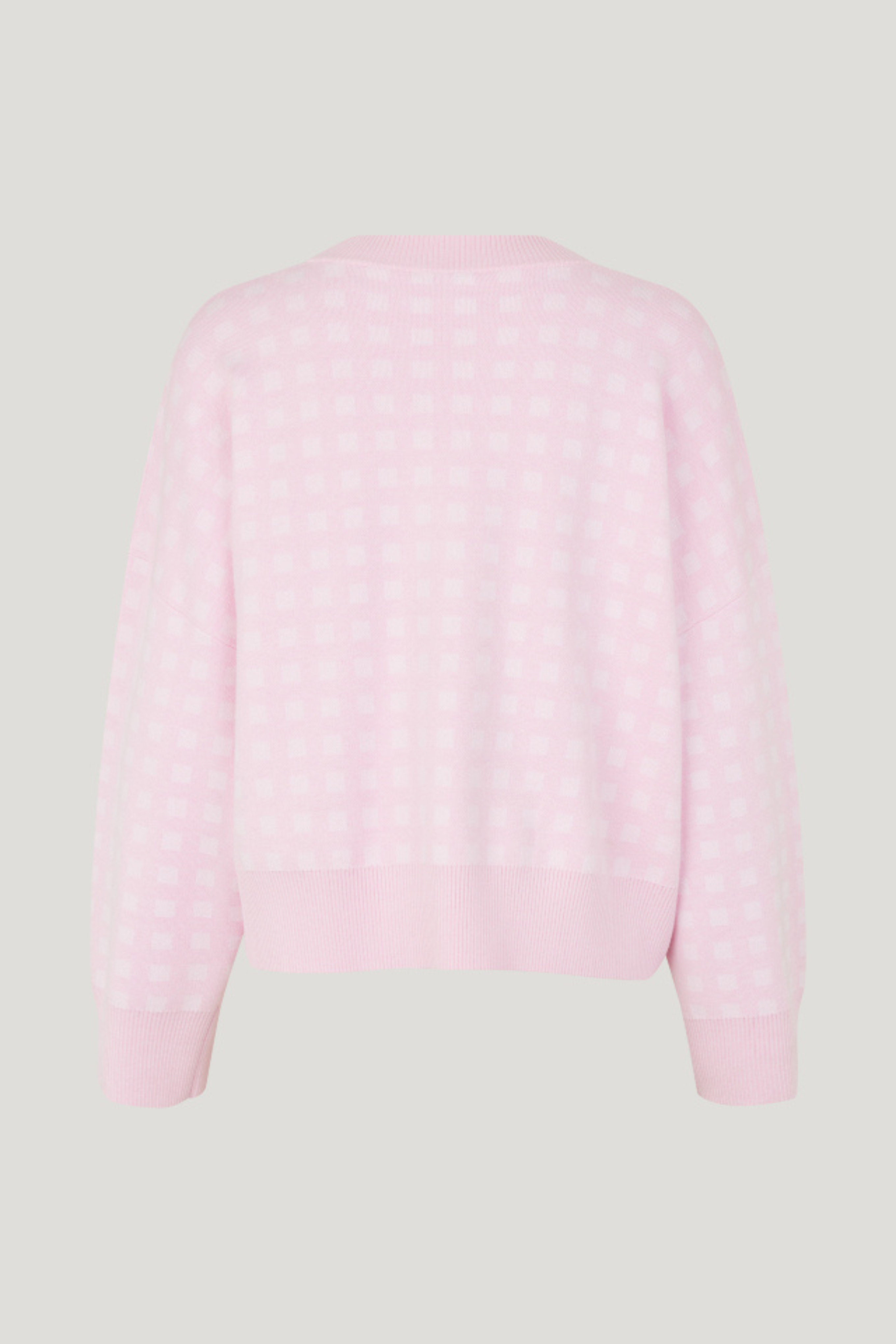 CATIE KNIT - ORCHID ICE CHECK