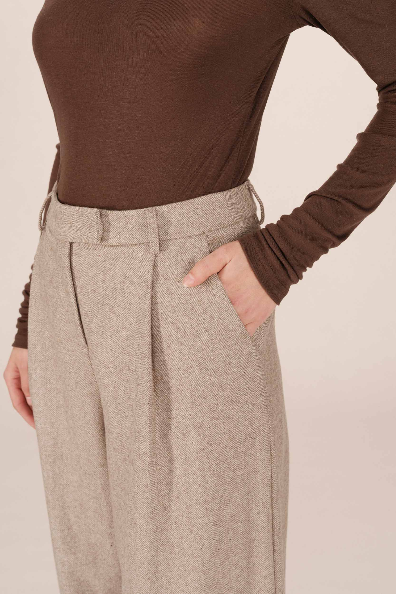 TIMES PANTS - BEIGE