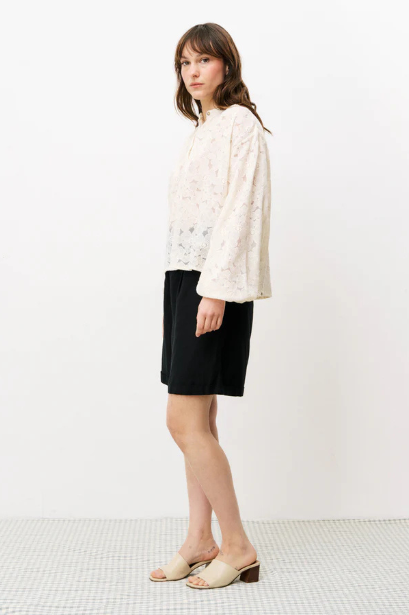 NORHEN BLOUSE - CREME