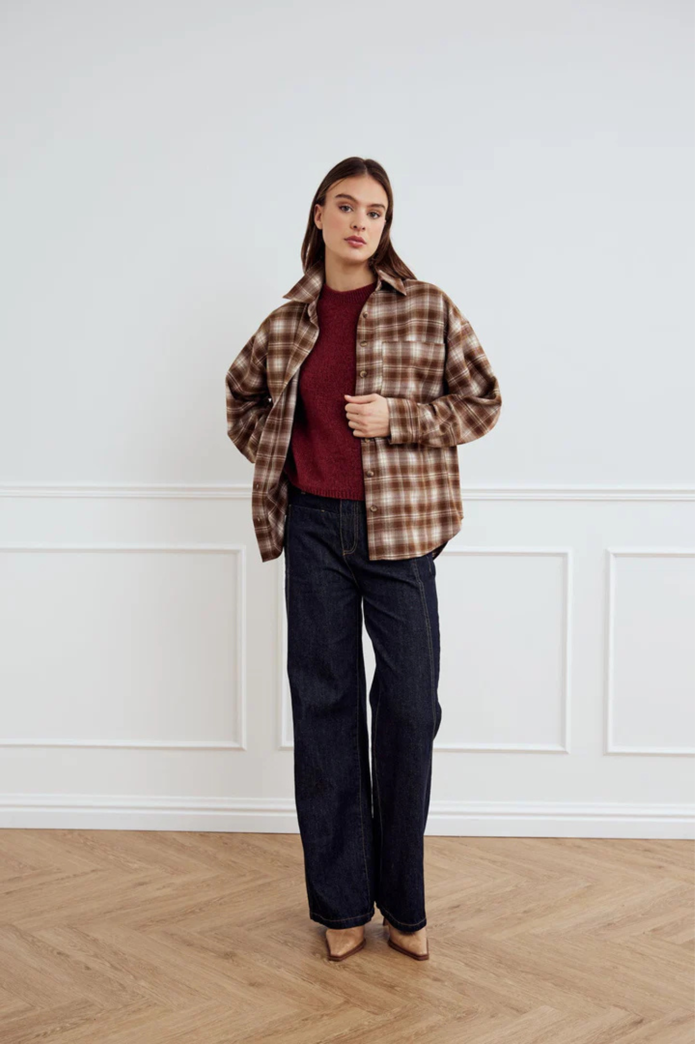 LISA SHIRT - BROWN