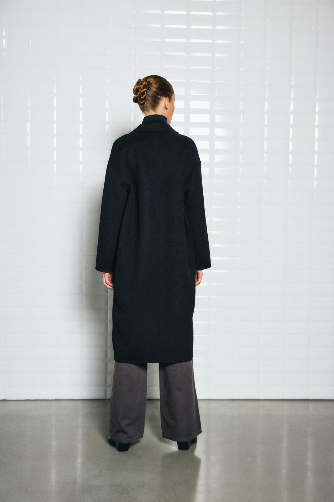 CELINE WOOL JACKET - BLACK