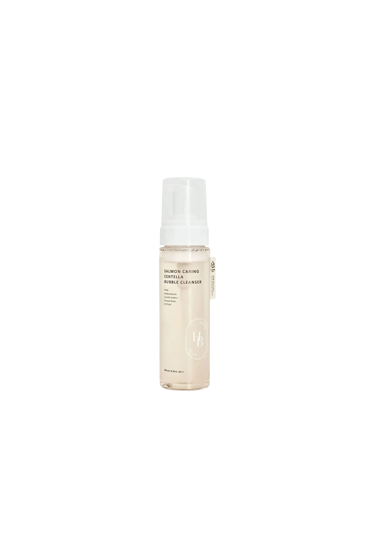 SALMON CARING CENTELLA BUBBLE CLEANSER 200ML