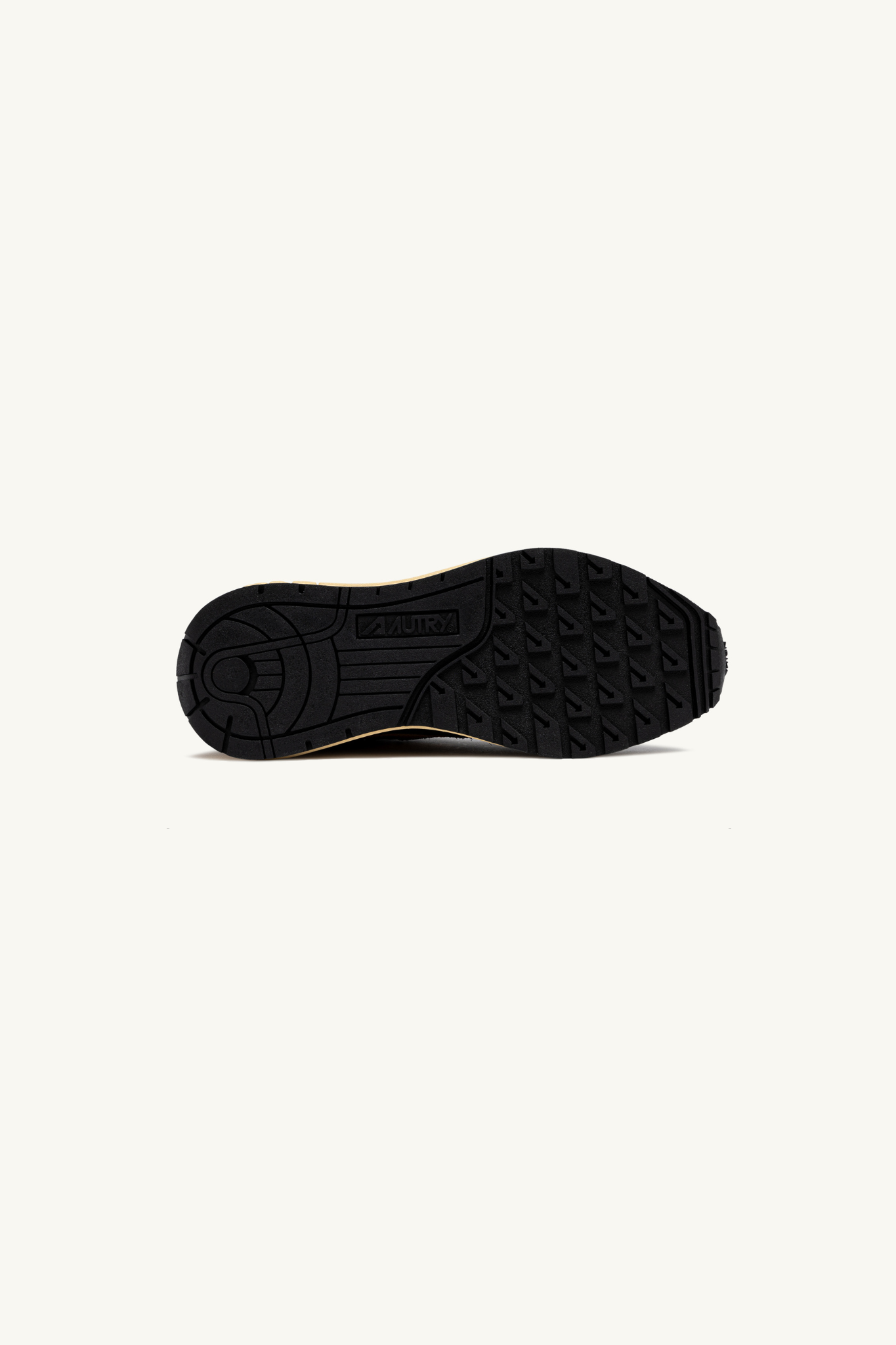 WWLM-UT21 - REELWIND LOW MEN SNEAKERS - SUEDE/NET BLACK/YELLOW