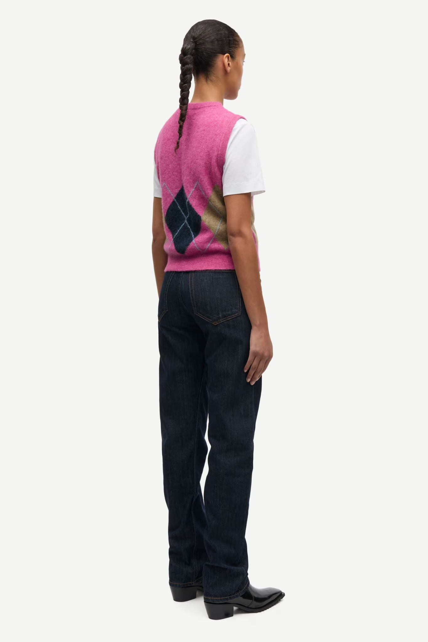 SANOURA VEST - RED VIOLET