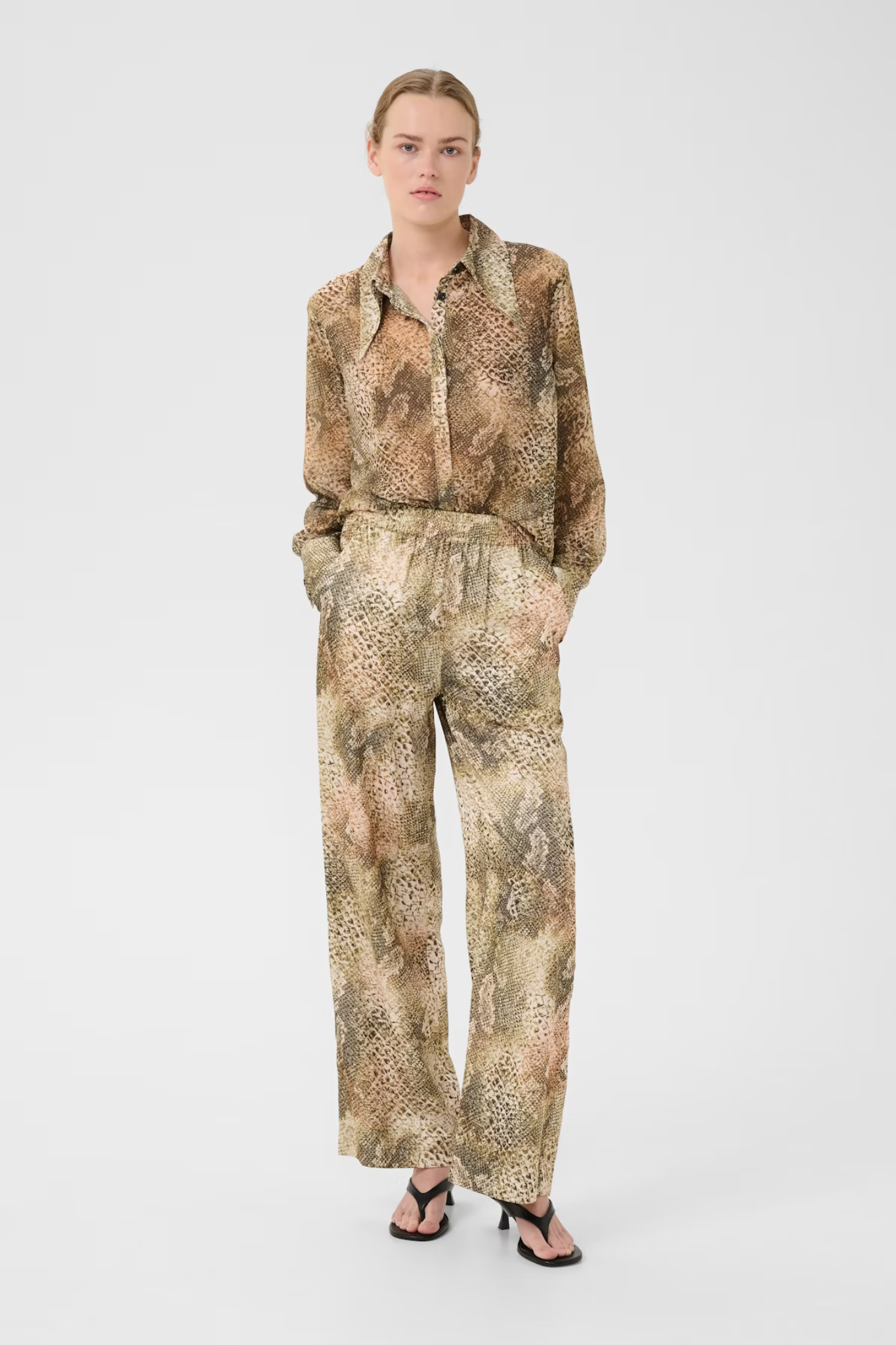 SANTI P HW PANTS - GOLDEN SNAKE