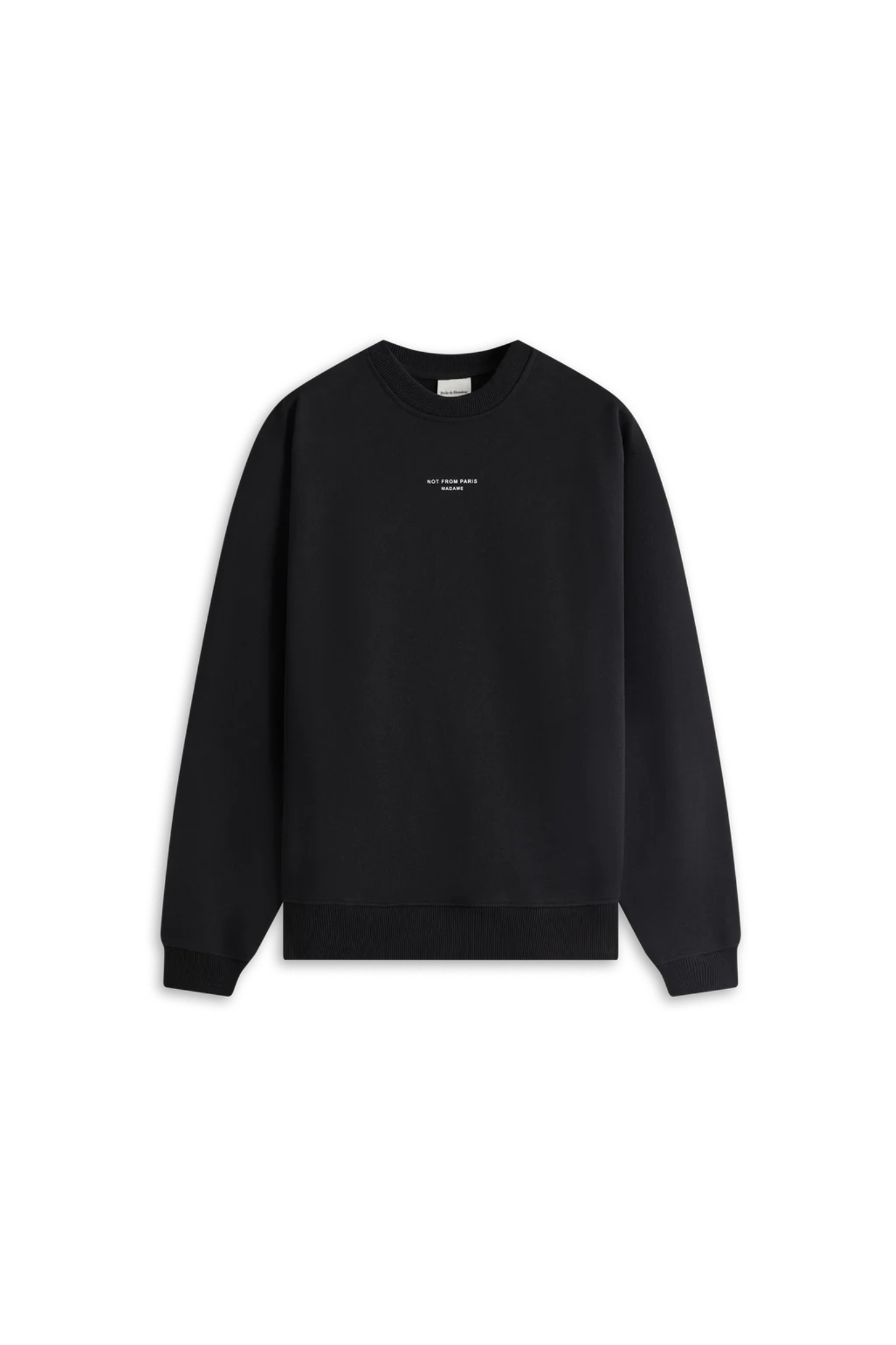 LE SWEATSHIRT SLOGAN CLASSIQUE - BLACK