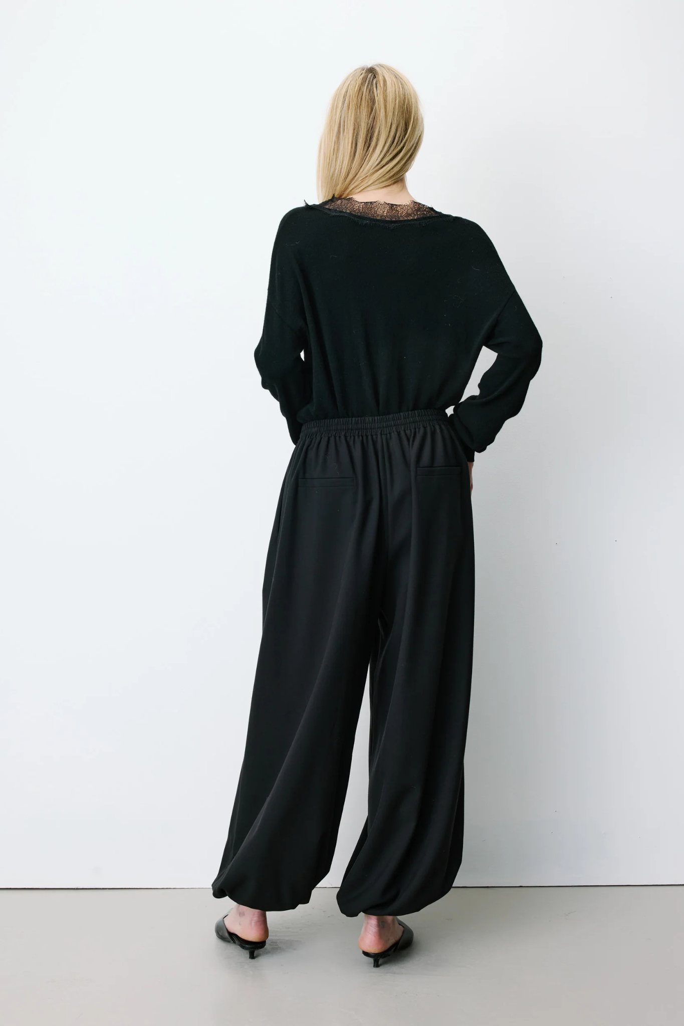 ANIEL PANTS - BLACK