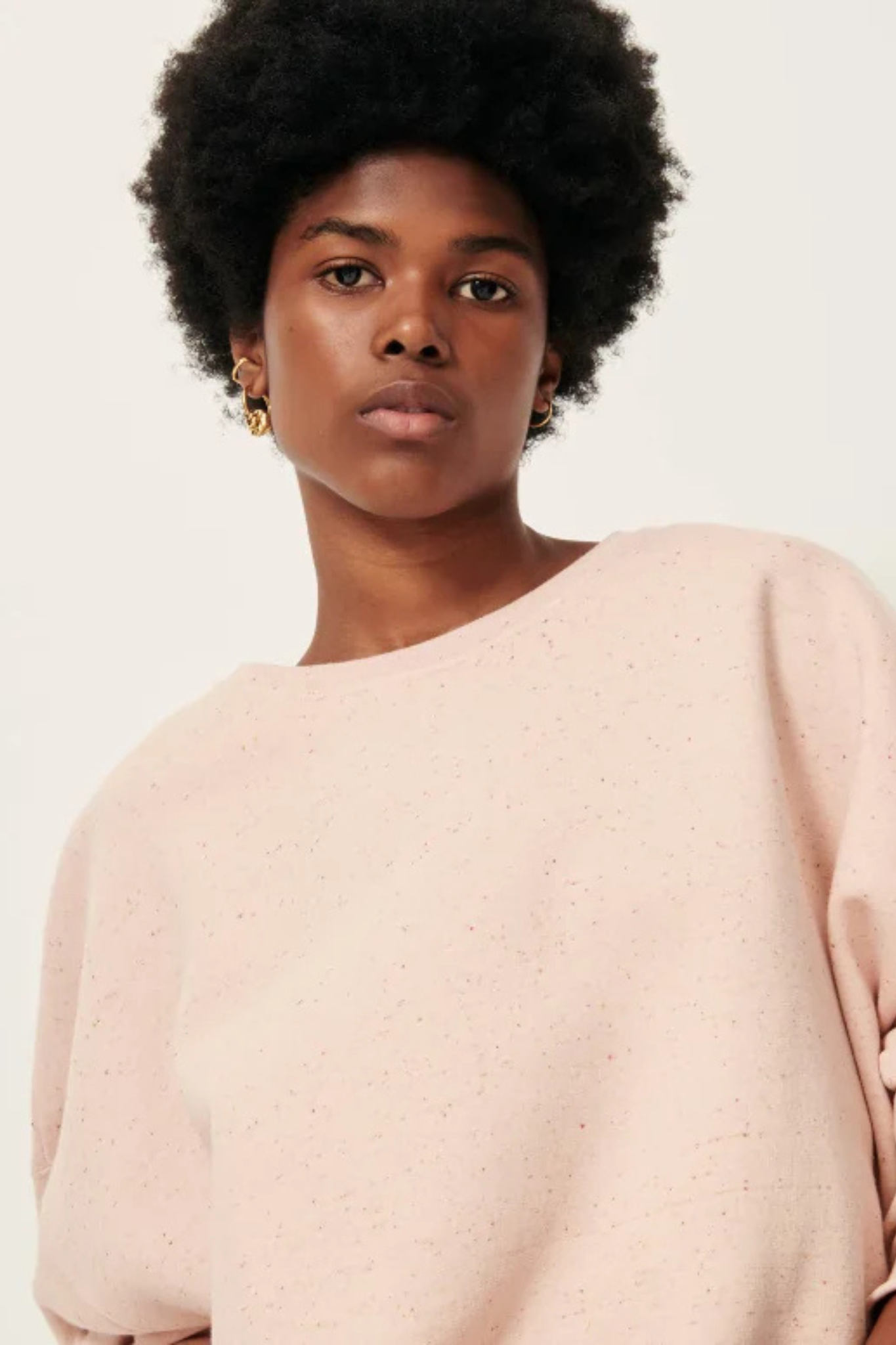 CHEBBI SWEATER OVERSIZE - BALLERINA
